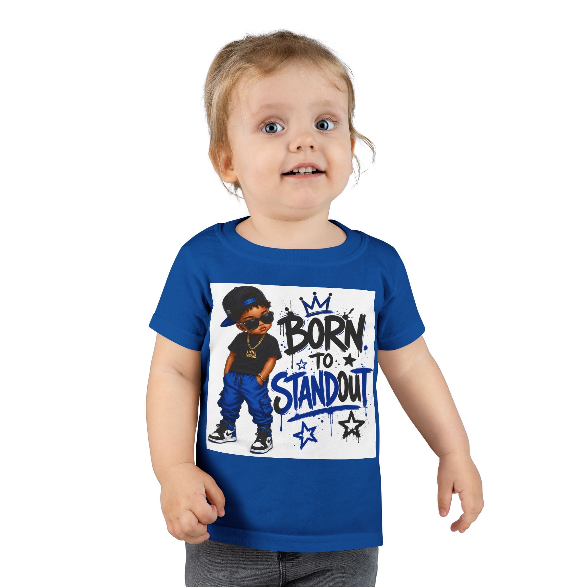 Born to Stand Out Toddler T-Shirt — Cool Kid Graphic Tee