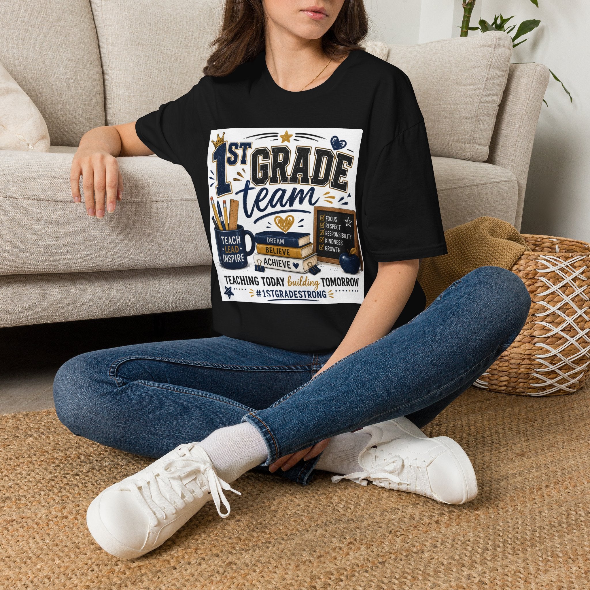 1st Grade Squad Unisex Graphic Tee | Softstyle T-Shirt