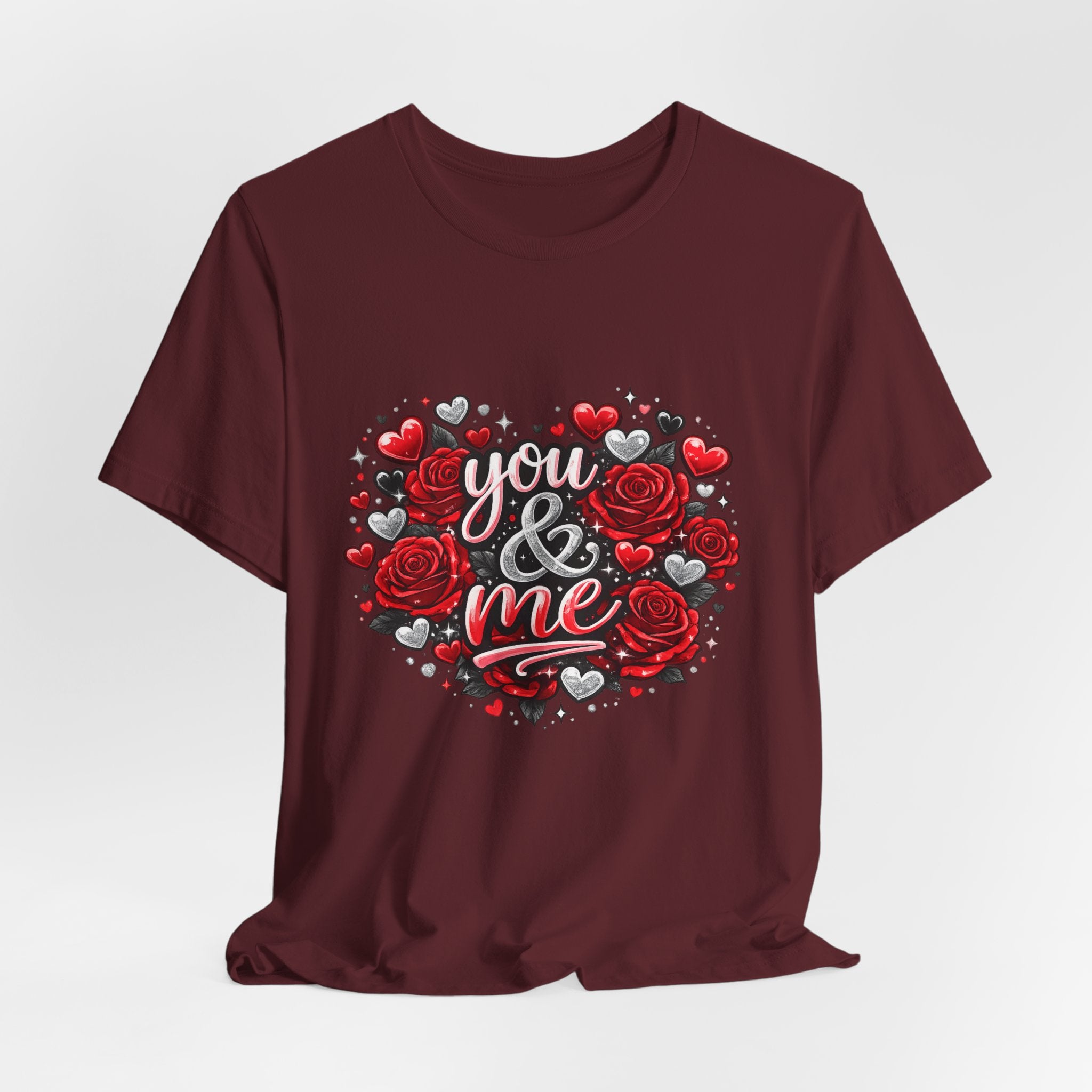 You & Me – Valentine's Day Rose T-Shirt