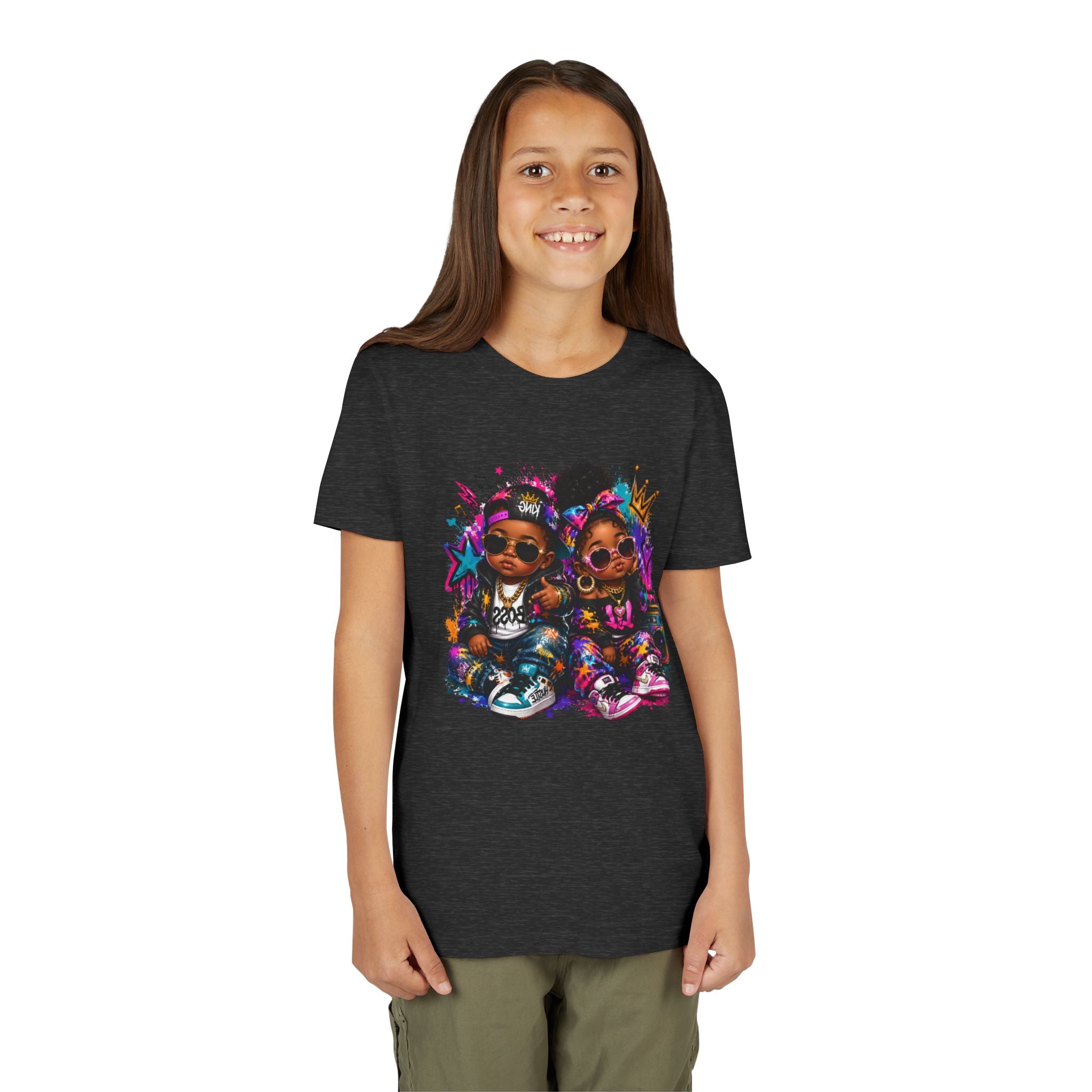 Lil King & Queen T-Shirt | Hip Hop Baby Graphic Tee | Urban Kids Streetwear Shirt
