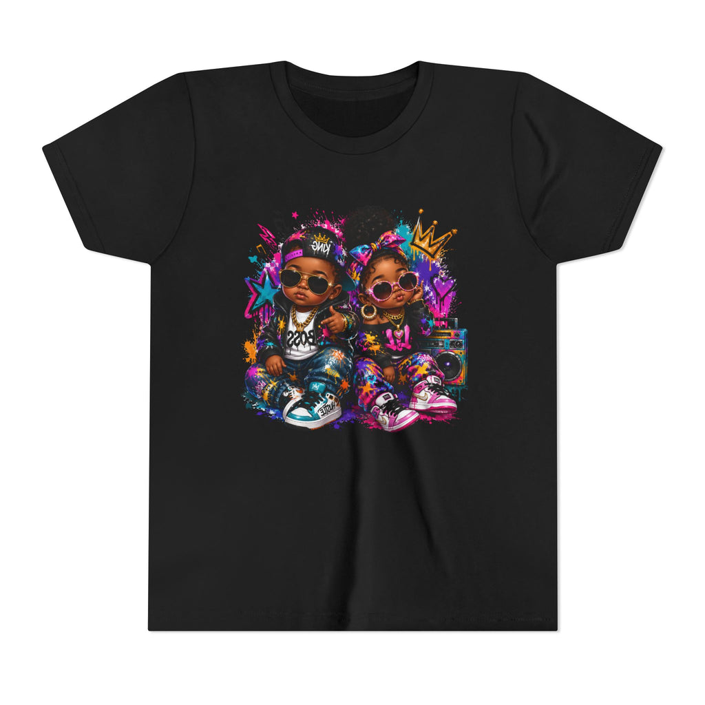 Lil King & Queen T-Shirt | Hip Hop Baby Graphic Tee | Urban Kids Streetwear Shirt