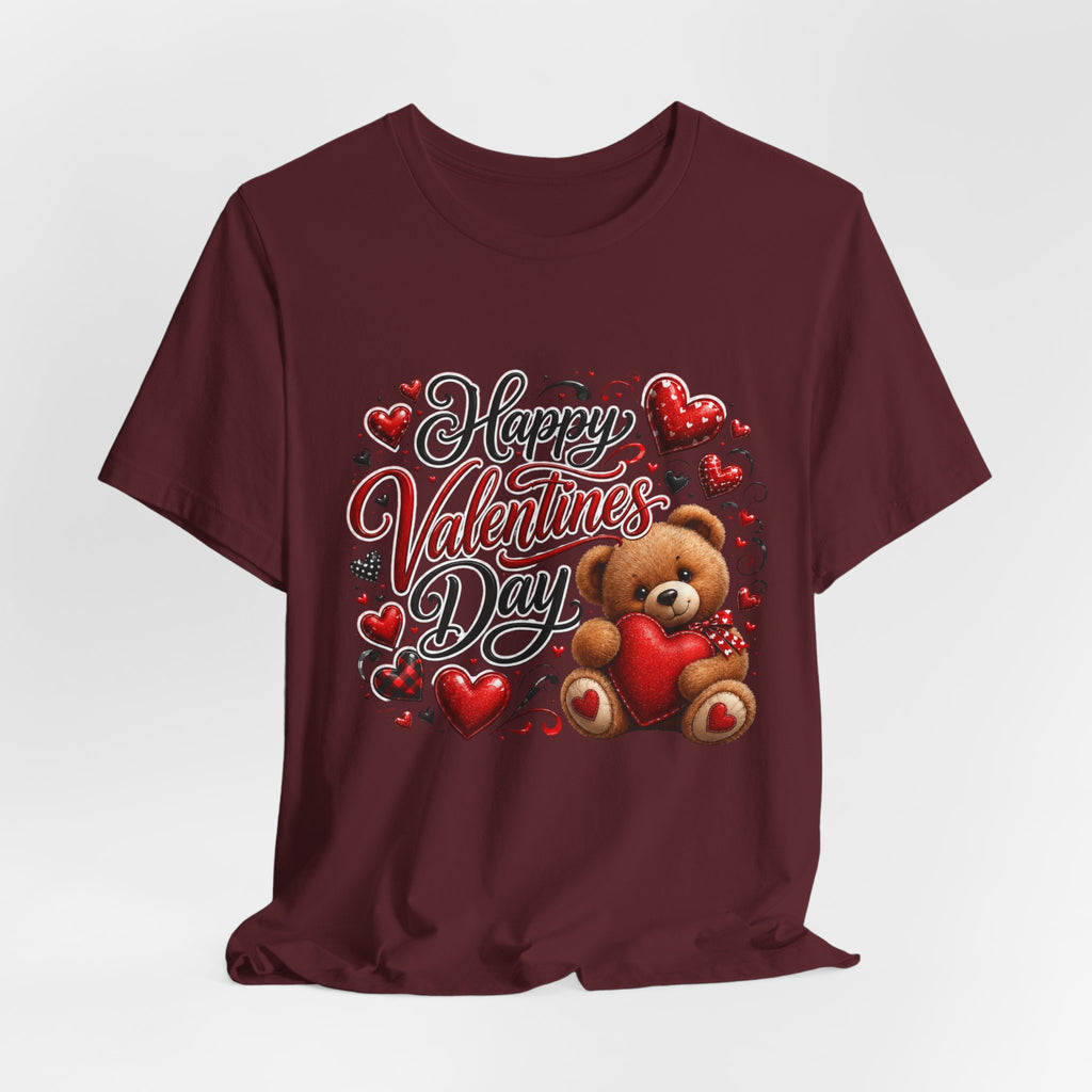 Happy Valentine's Day Teddy Bear – Sweet Valentine T-Shirt