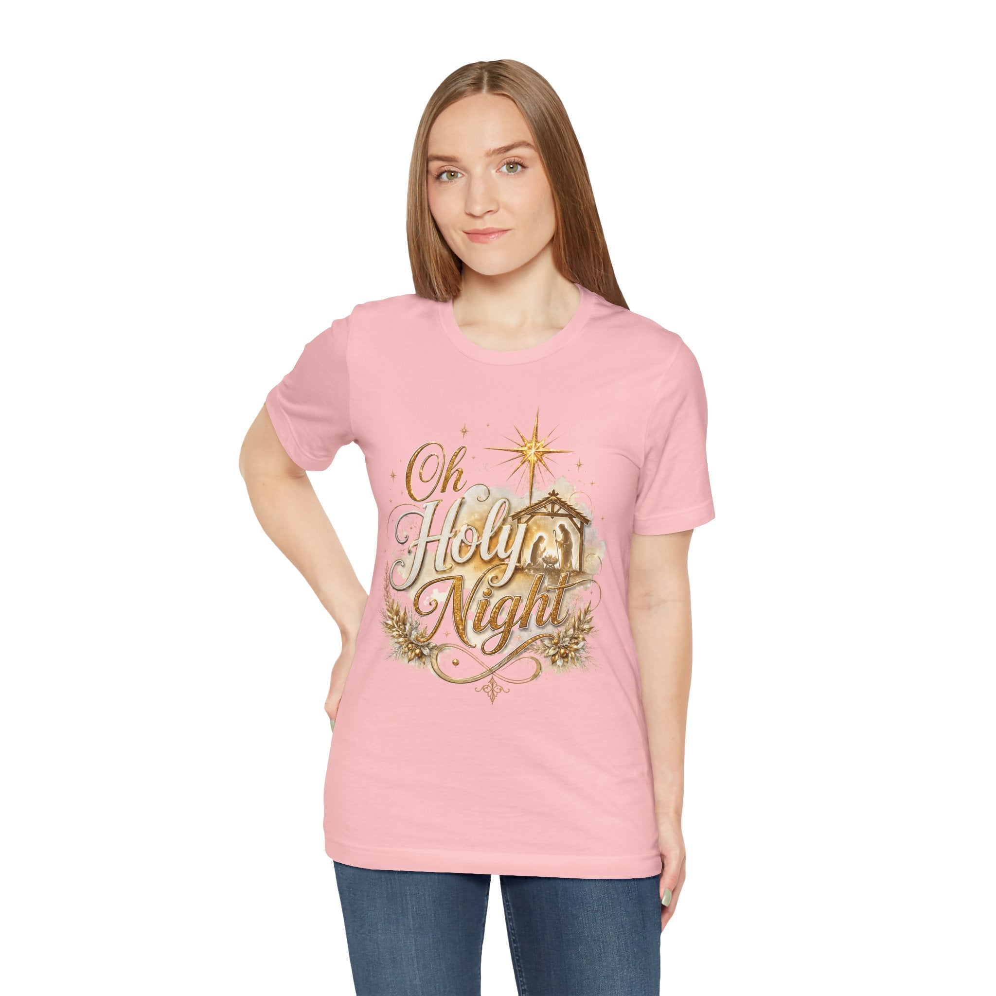 Oh Holy Night – Nativity Christmas T-Shirt