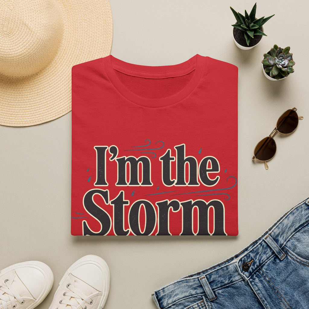 I'm the Storm They Whispered About T-Shirt | Bold Empowerment Tee | Motivational Graphic Tee