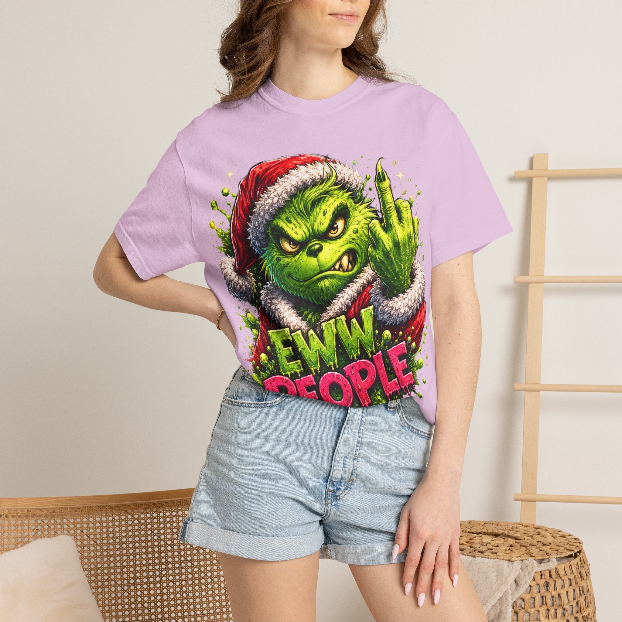 Eww People Christmas Shirt – Funny Anti-Social Holiday Tee | Grumpy Christmas Gift