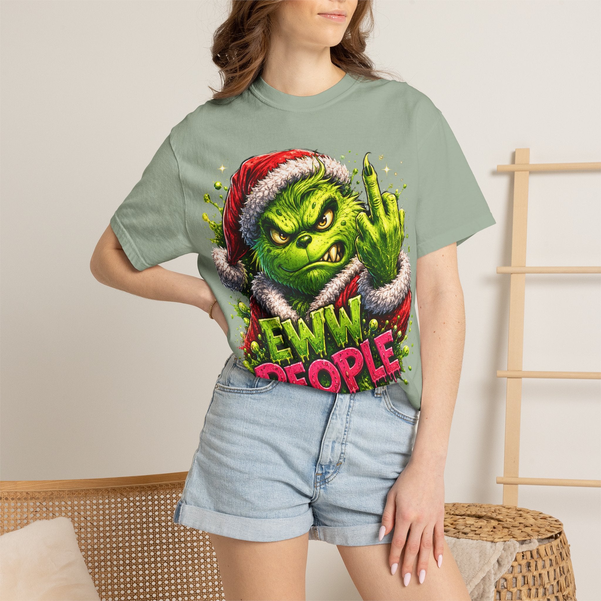 Eww People Christmas Shirt – Funny Anti-Social Holiday Tee | Grumpy Christmas Gift