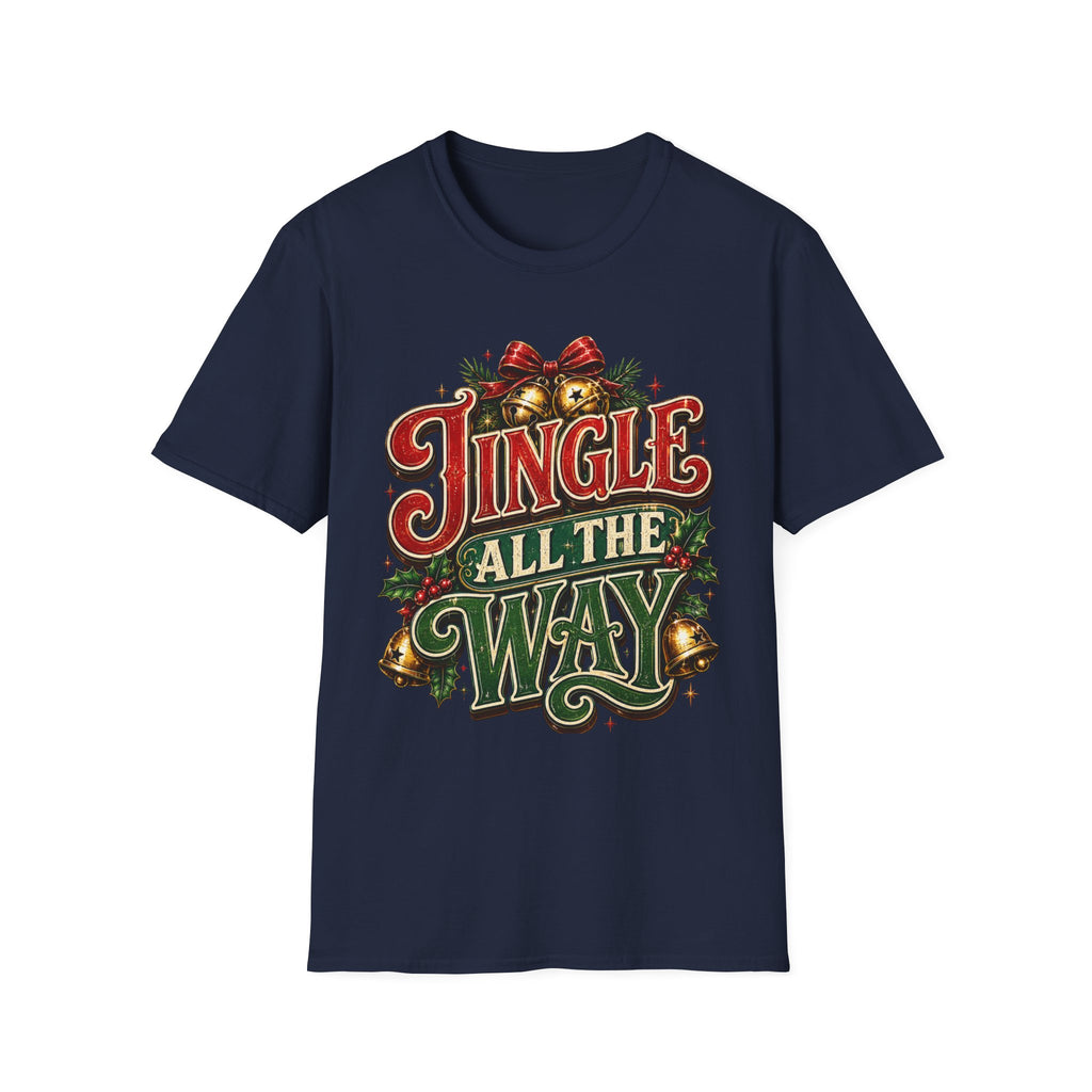 Jingle All the Way Shirt – Vintage Christmas Tee | Classic Holiday Gift