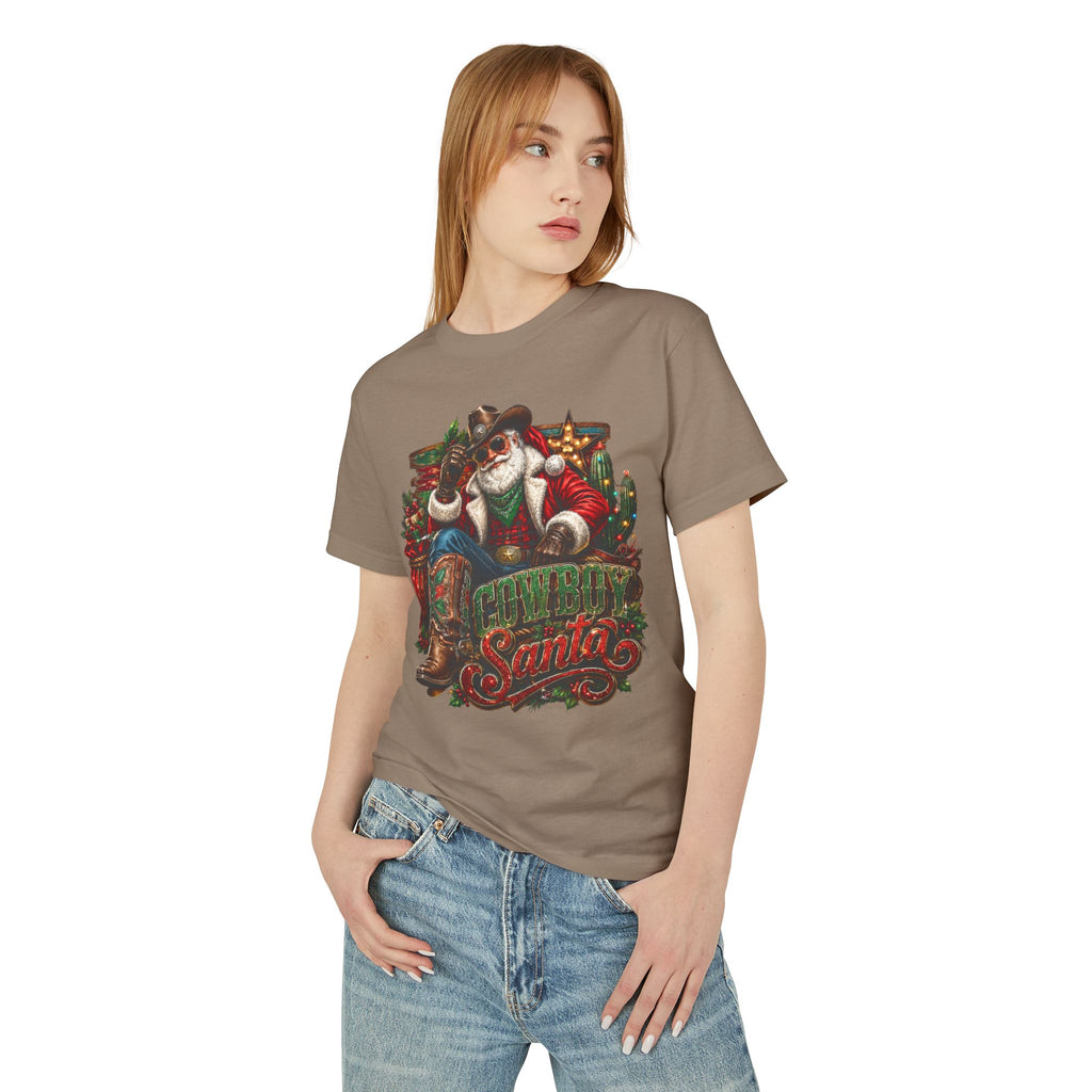 Cowboy Santa Shirt – Western Christmas Tee | Country Holiday Gift