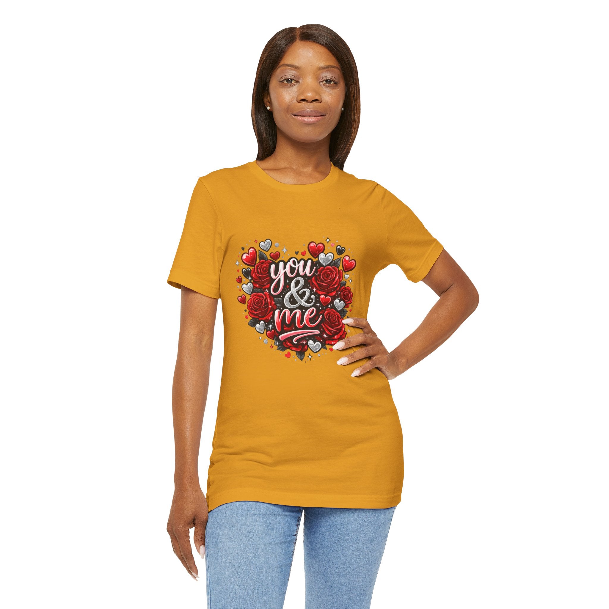 You & Me – Valentine's Day Rose T-Shirt