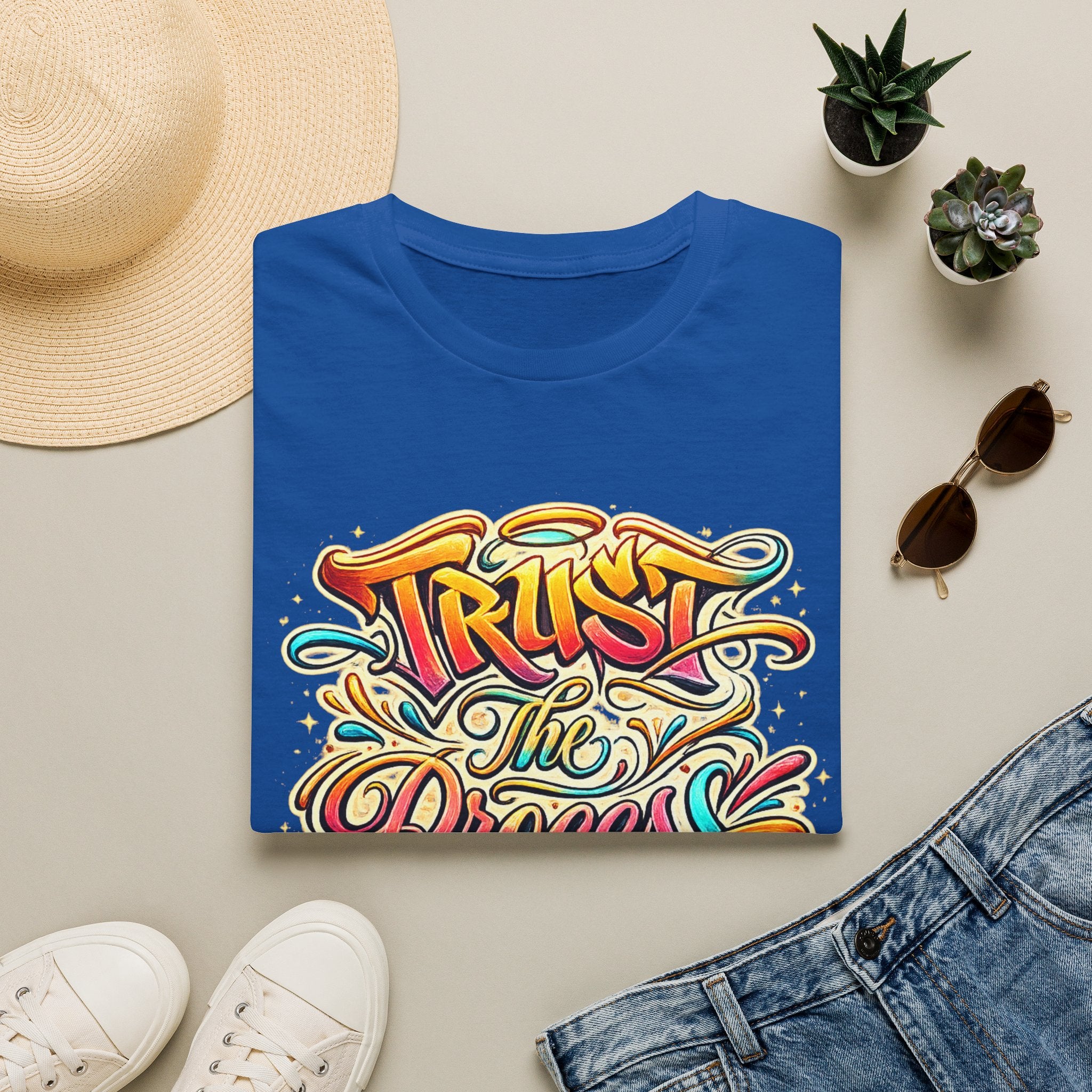Trust The Process Tee – Colorful Edition