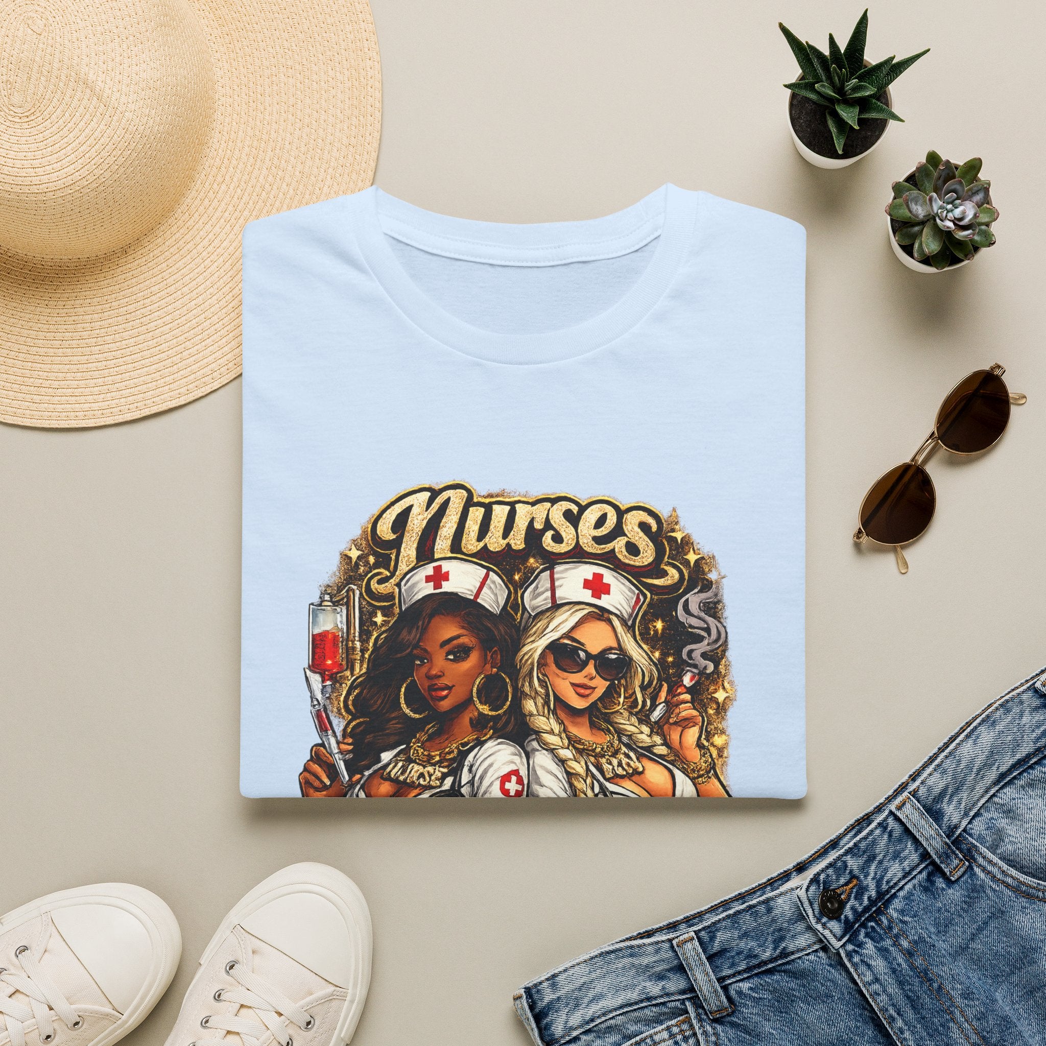 Nurses Save Lives T-Shirt | Nurse Appreciation Gift | Bold Nurse Graphic Tee
