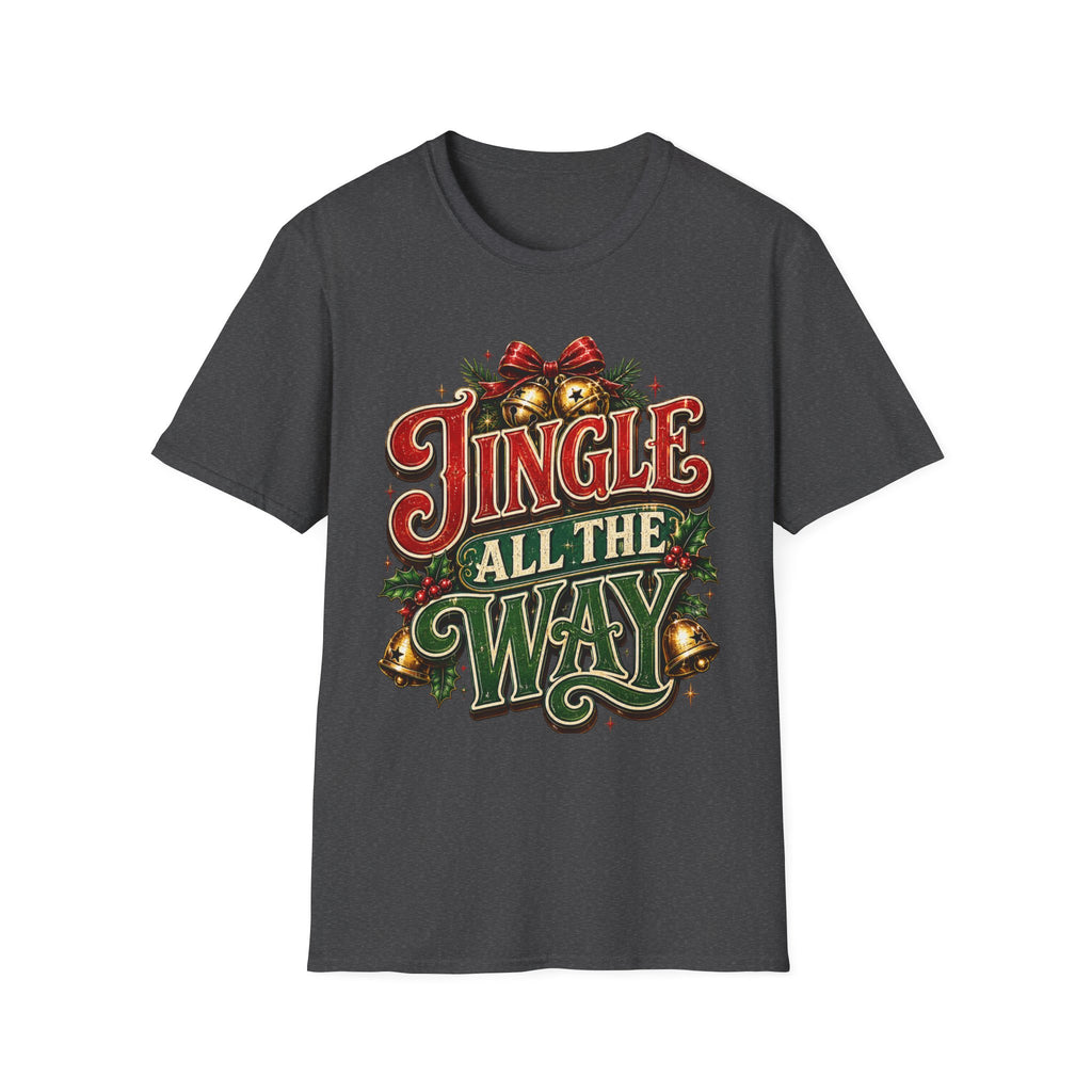 Jingle All the Way Shirt – Vintage Christmas Tee | Classic Holiday Gift