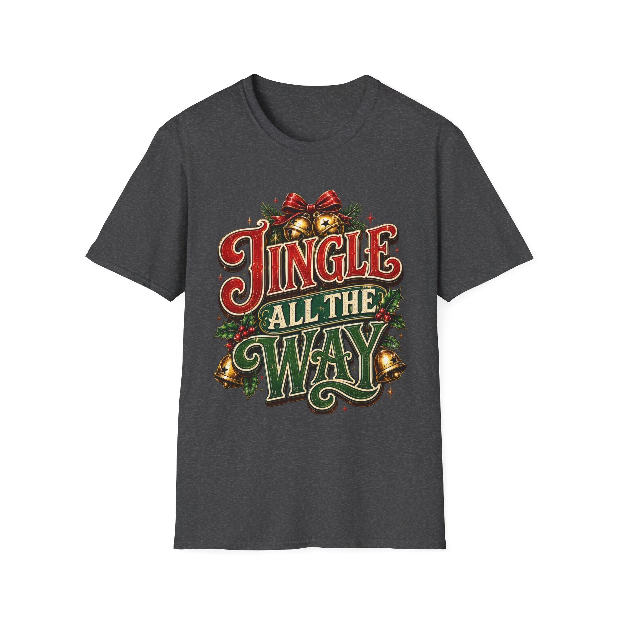 Jingle All the Way Shirt – Vintage Christmas Tee | Classic Holiday Gift