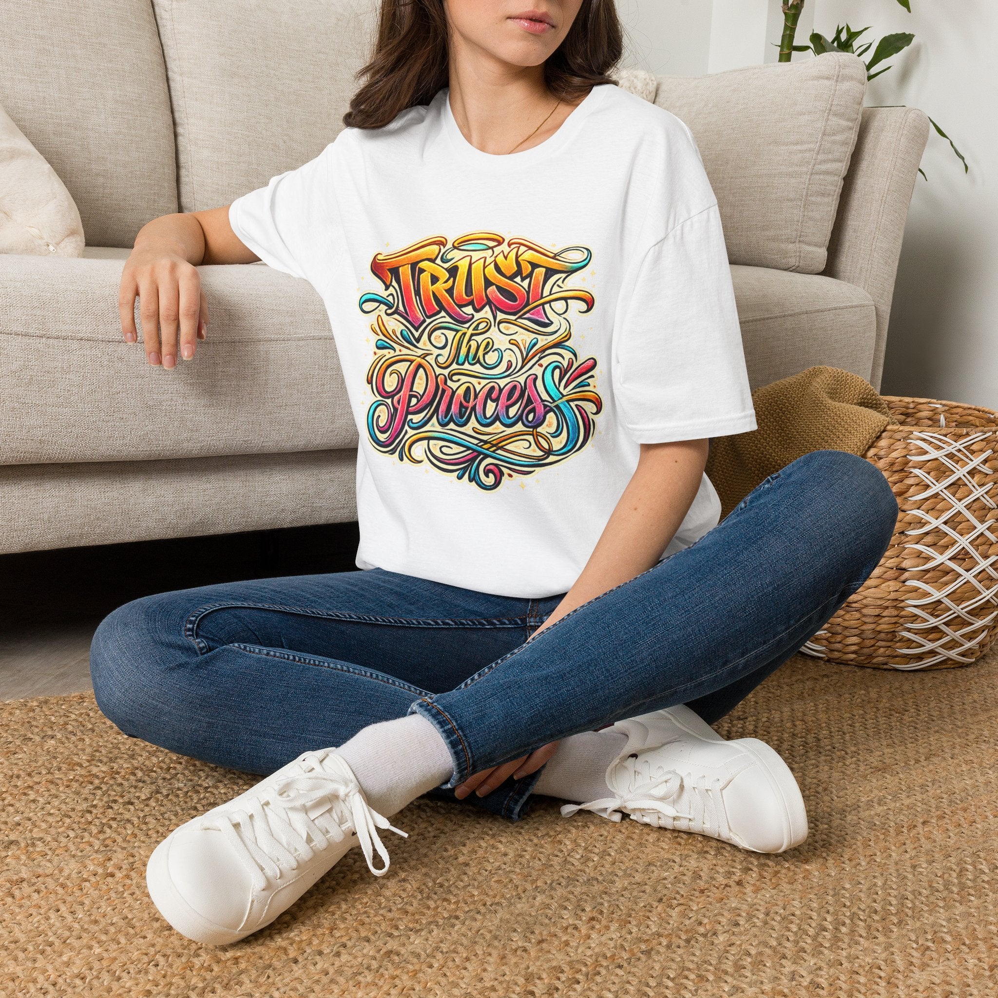 Trust The Process Tee – Colorful Edition
