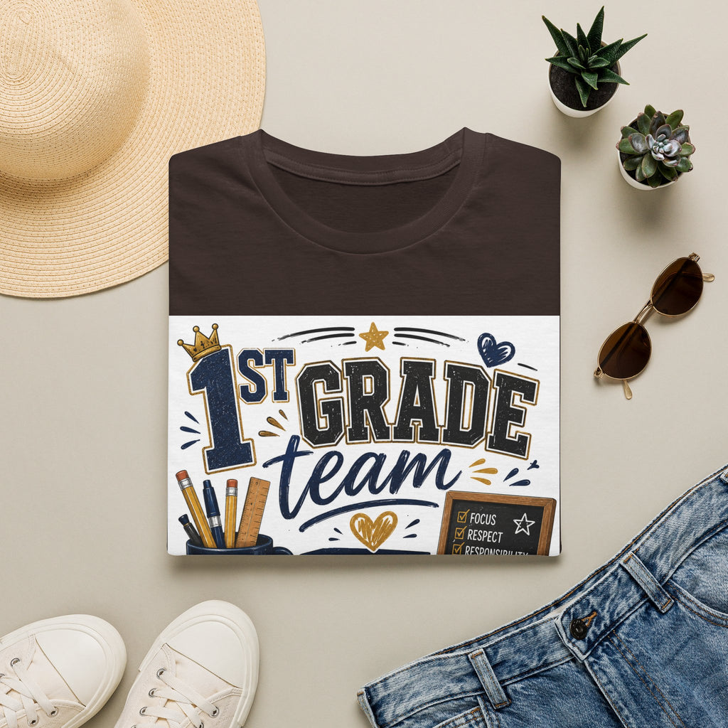 1st Grade Squad Unisex Graphic Tee | Softstyle T-Shirt