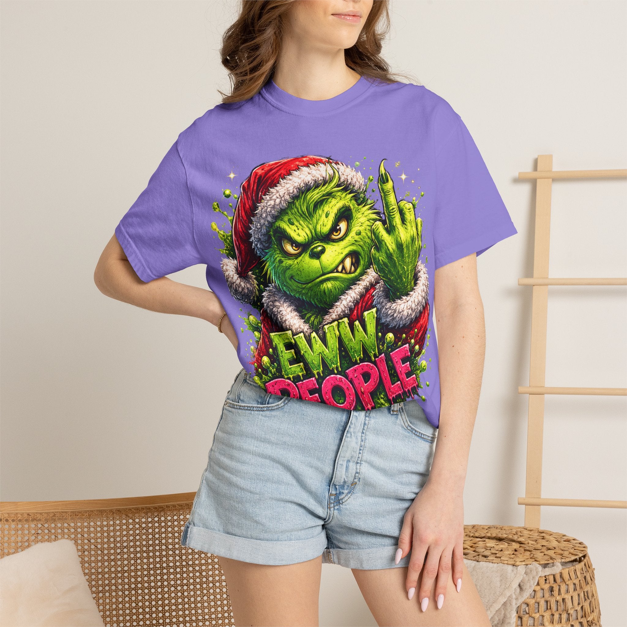 Eww People Christmas Shirt – Funny Anti-Social Holiday Tee | Grumpy Christmas Gift