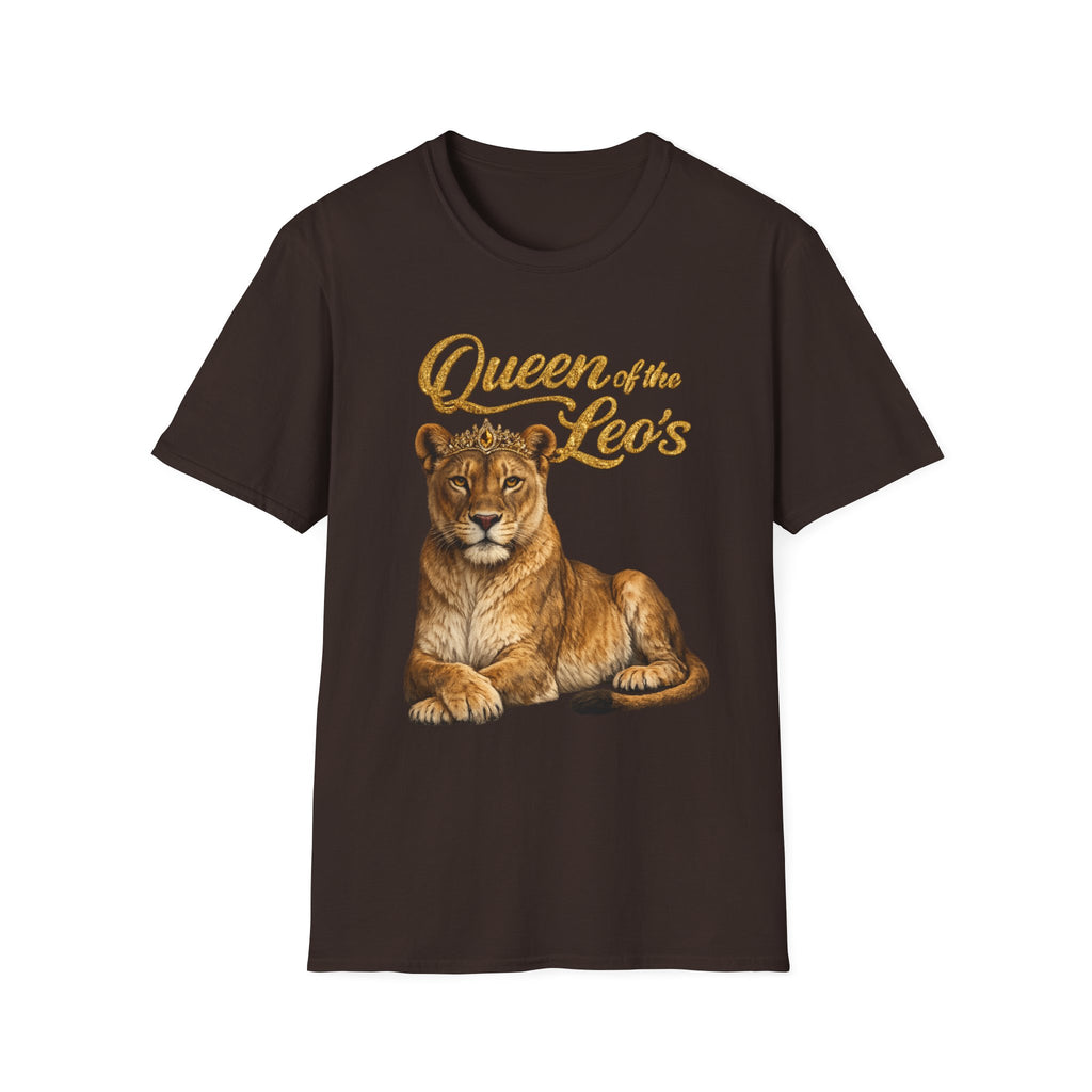 Queen of the Leo's – Lioness Crown Graphic Tee