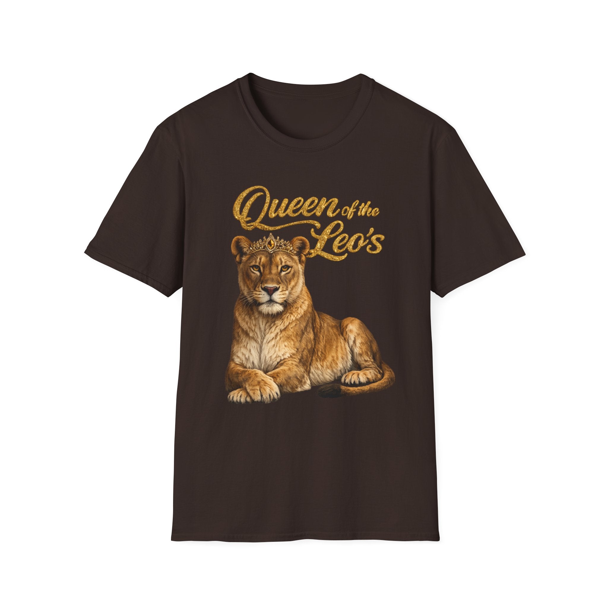 Queen of the Leo's – Lioness Crown Graphic Tee