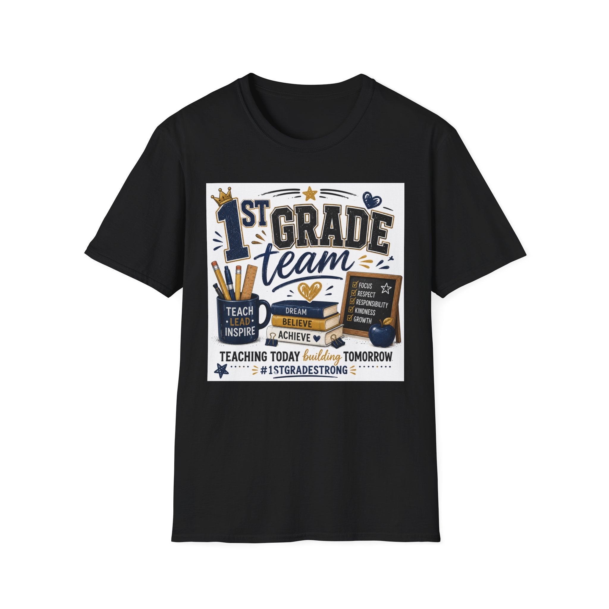 1st Grade Squad Unisex Graphic Tee | Softstyle T-Shirt