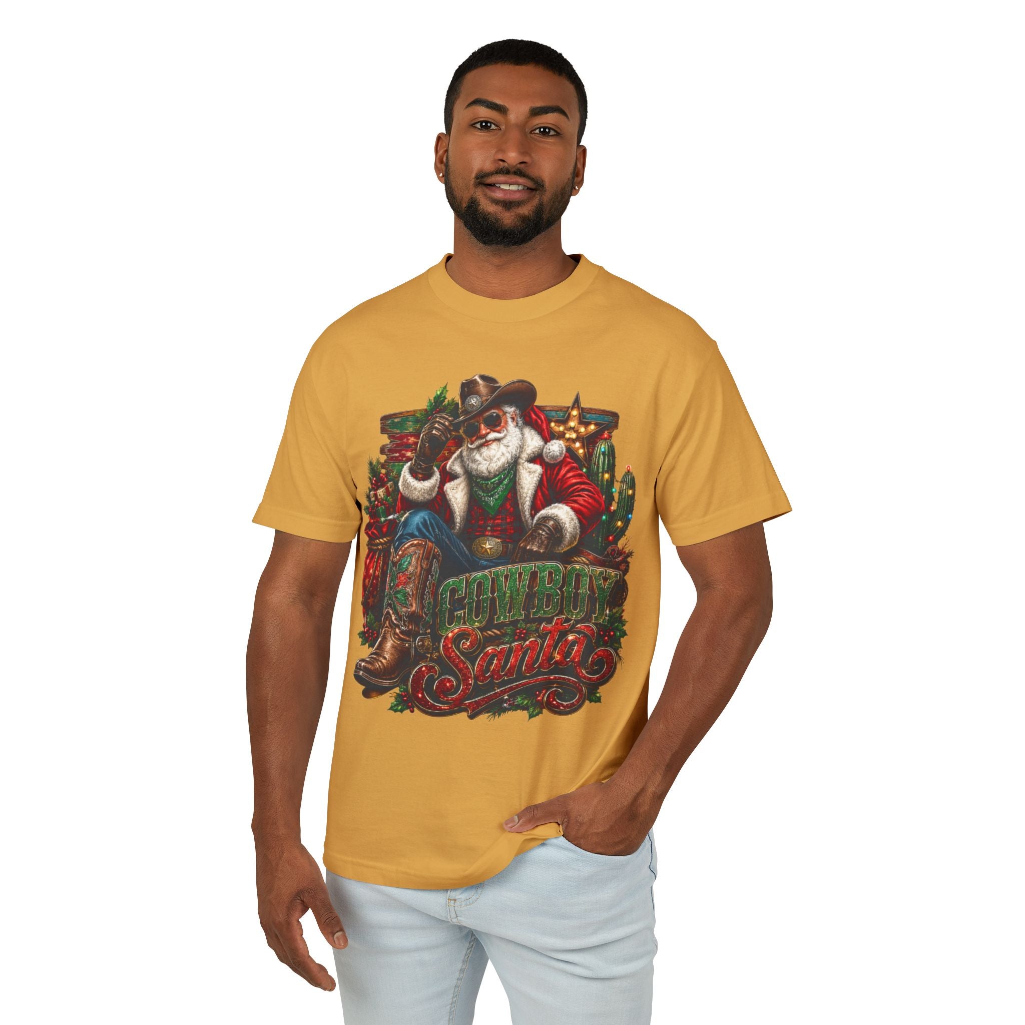 Cowboy Santa Shirt – Western Christmas Tee | Country Holiday Gift
