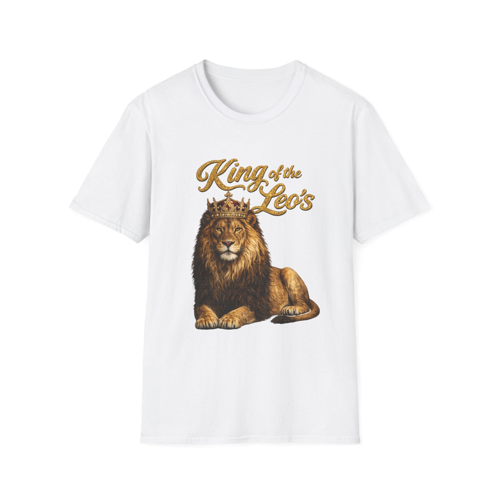 King of the Leo's – Lion Crown Graphic Tee