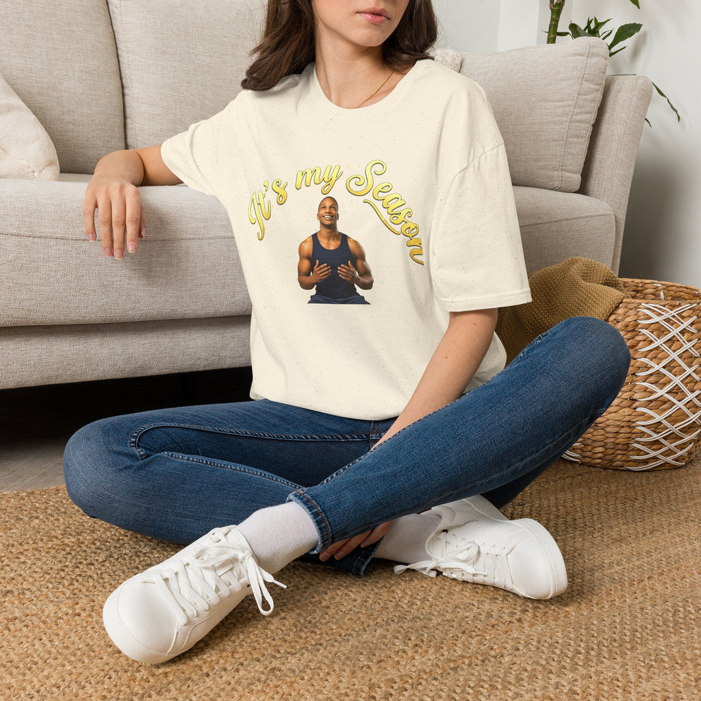 It's My Season T-Shirt | Gold Motivational Tee | Men's Empowerment Graphic Tee