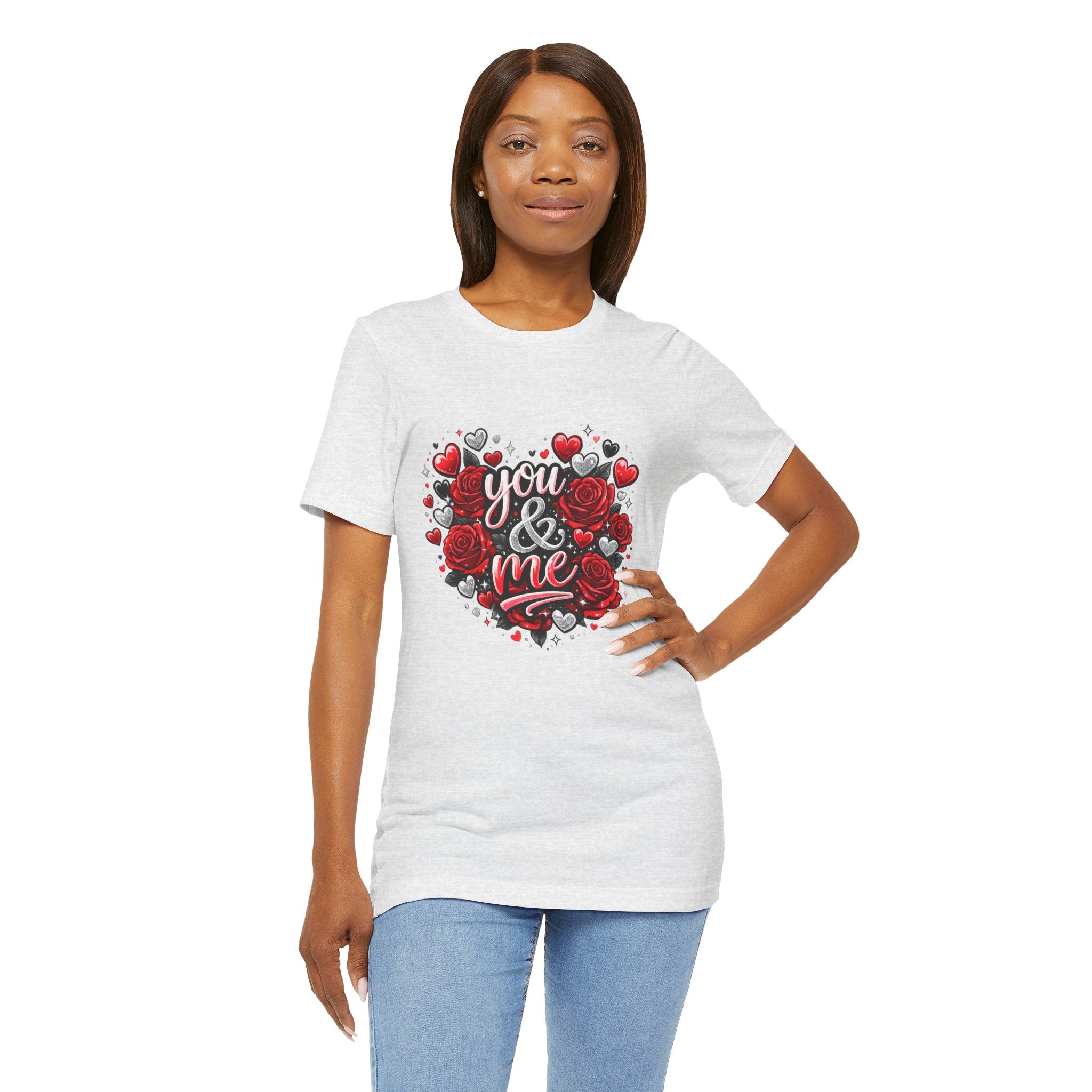 You & Me – Valentine's Day Rose T-Shirt