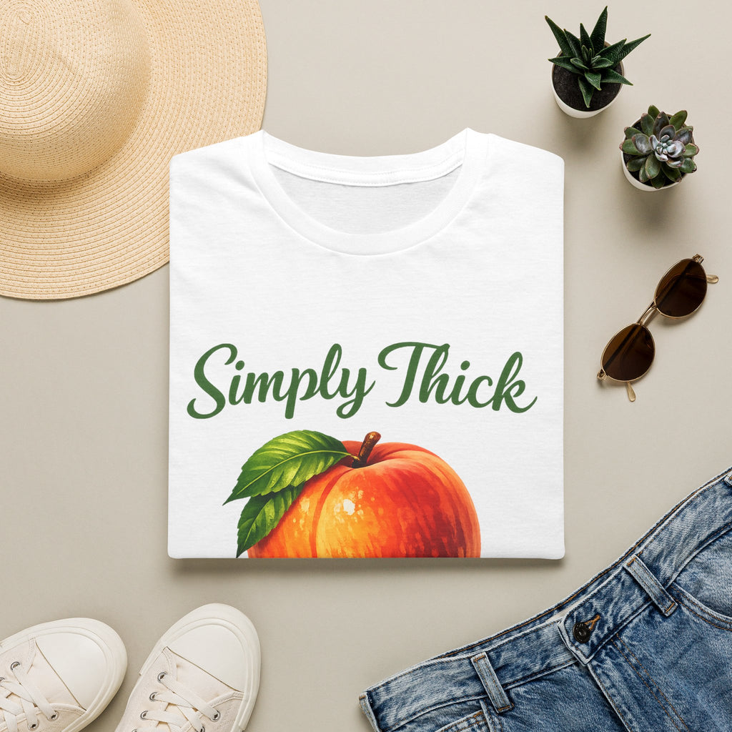 Simply Thick All Natural – Peach Graphic Tee