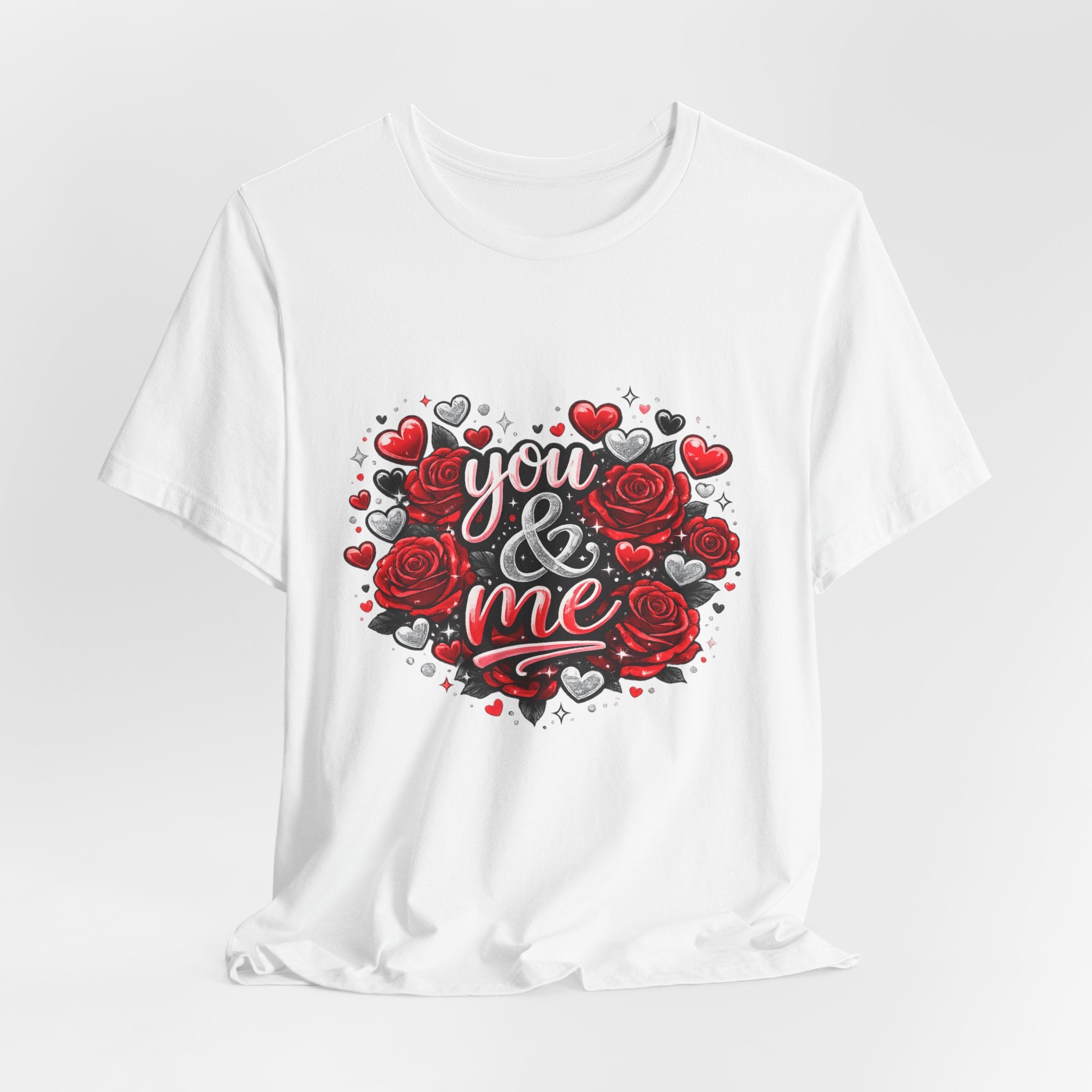 You & Me – Valentine's Day Rose T-Shirt