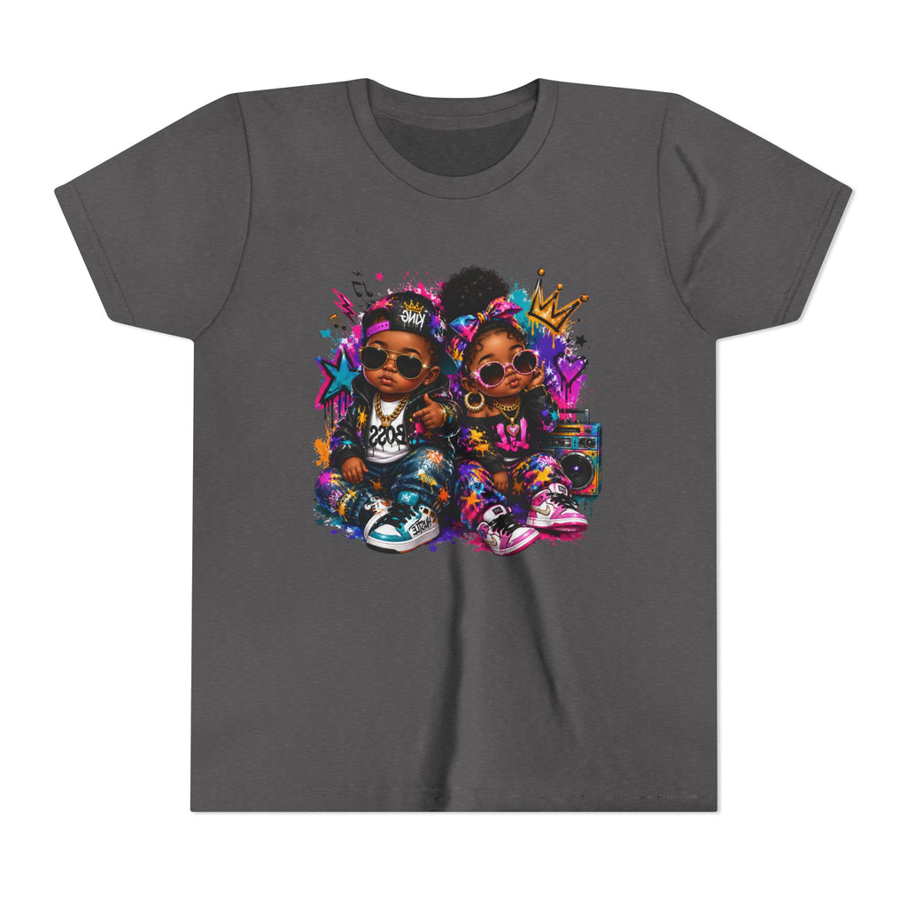 Lil King & Queen T-Shirt | Hip Hop Baby Graphic Tee | Urban Kids Streetwear Shirt