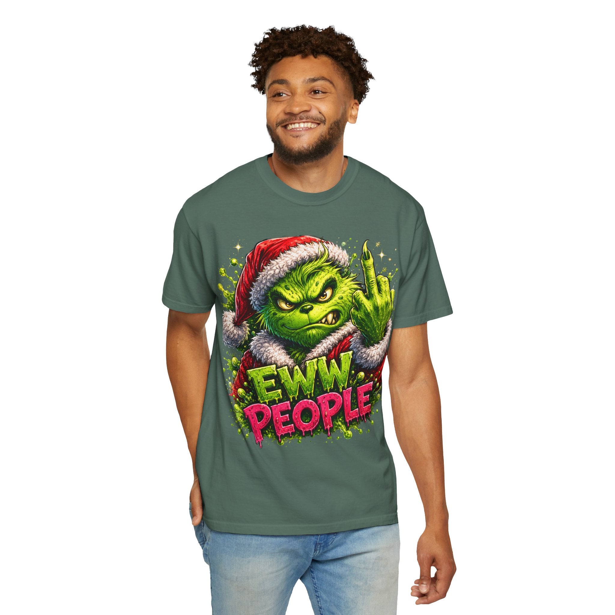 Eww People Christmas Shirt – Funny Anti-Social Holiday Tee | Grumpy Christmas Gift