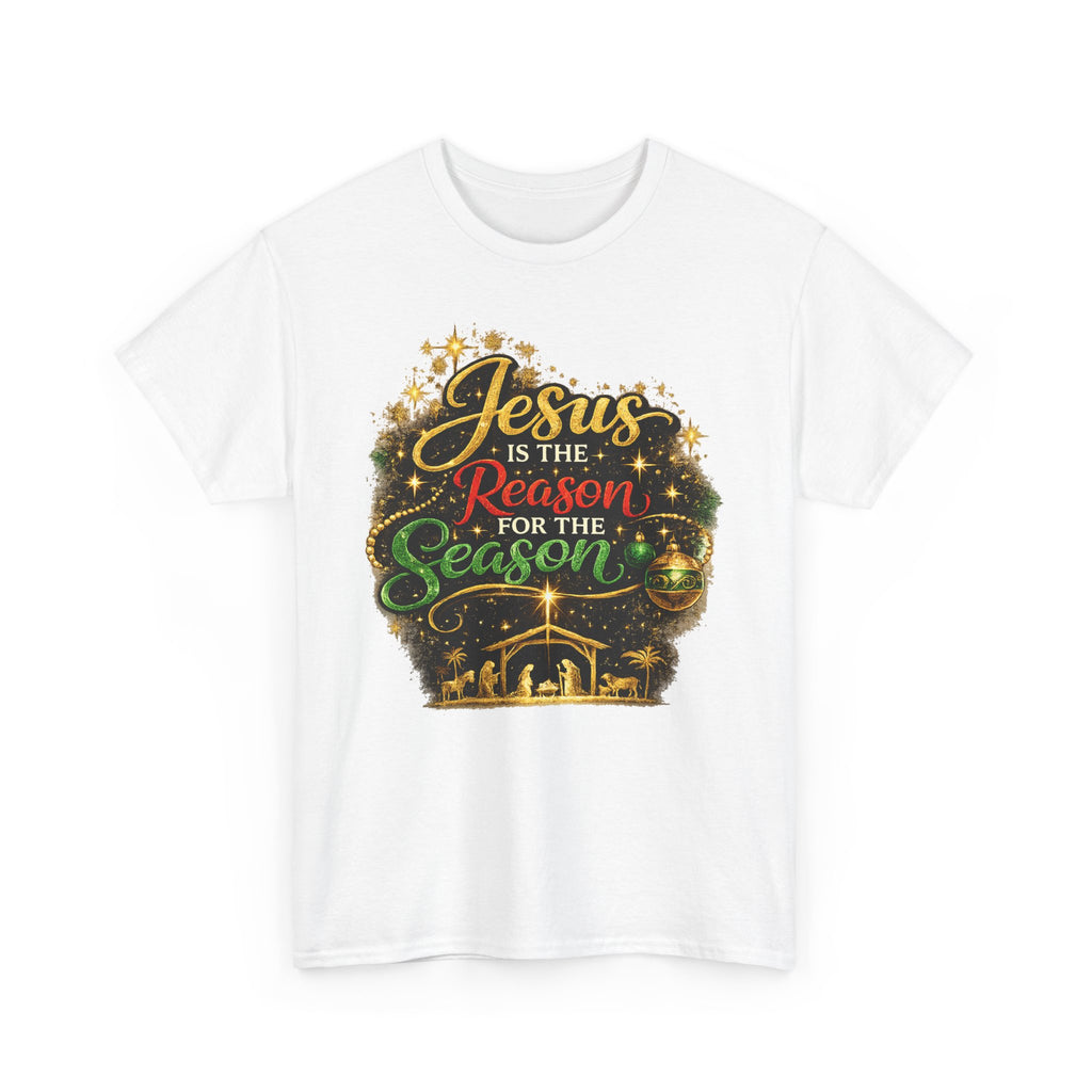 Jesus is the Reason for the Season Shirt – Christian Christmas Tee | Faith Holiday Gift