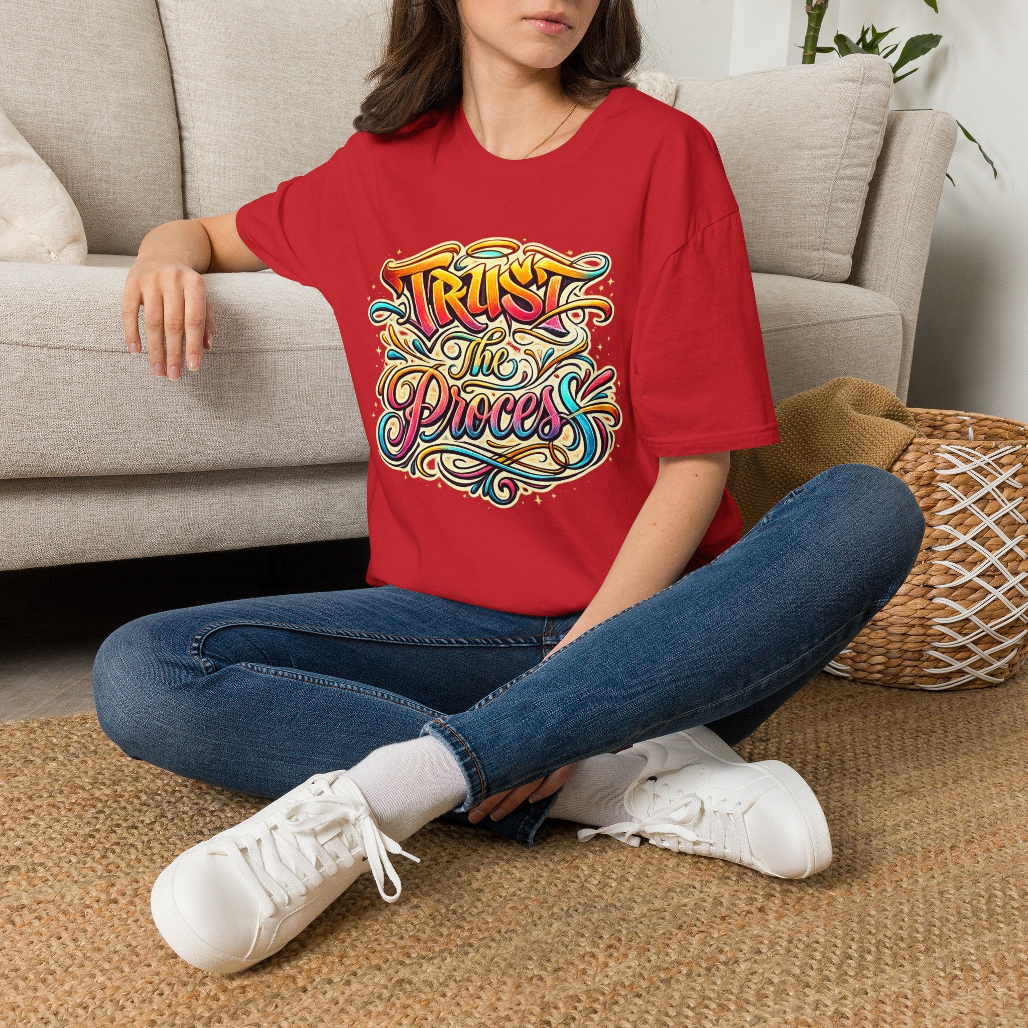 Trust The Process Tee – Colorful Edition