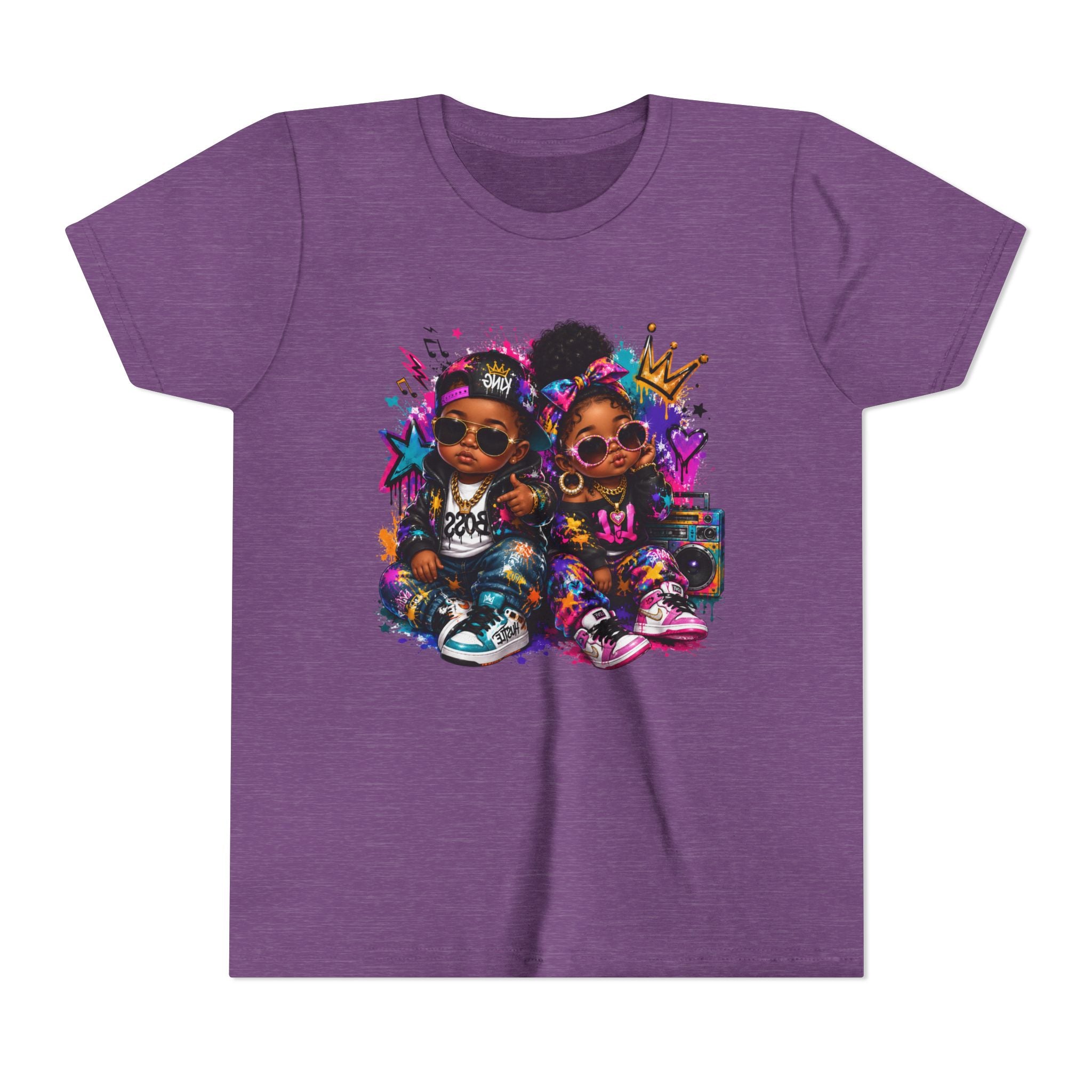 Lil King & Queen T-Shirt | Hip Hop Baby Graphic Tee | Urban Kids Streetwear Shirt