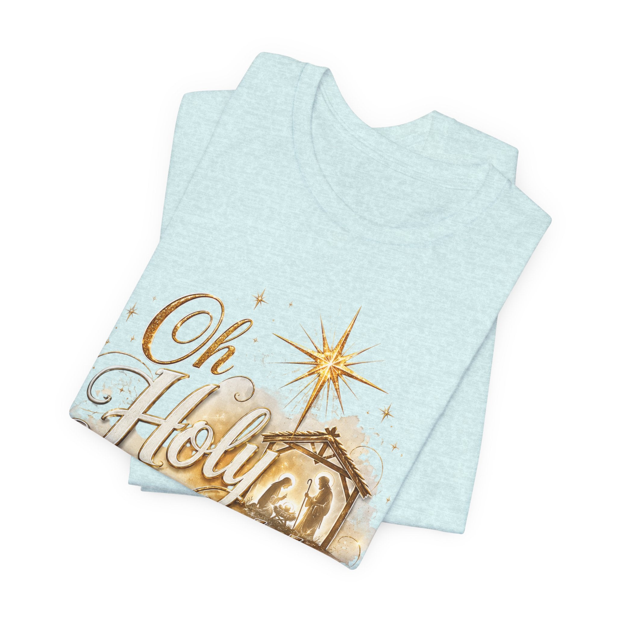Oh Holy Night – Nativity Christmas T-Shirt