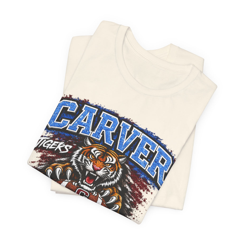 Carver Tigers On Da Hill T-Shirt | Carver High School Football Graphic Tee