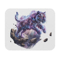 Galaxy Tiger Mouse Pad – Cosmic Purple Spirit Tiger Graphic Desk Accessory