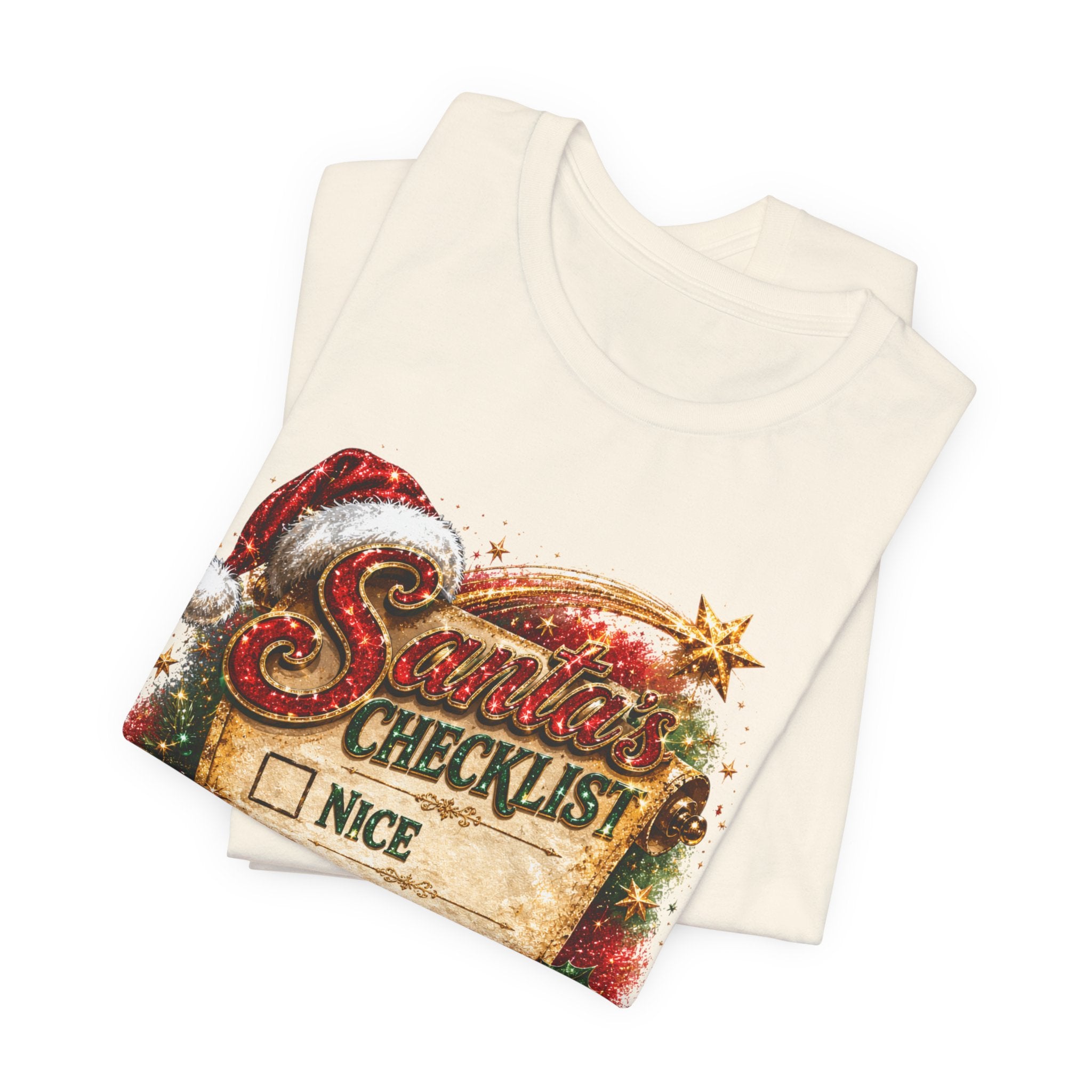 Santa's Checklist: Misunderstood – Funny Christmas T-Shirt