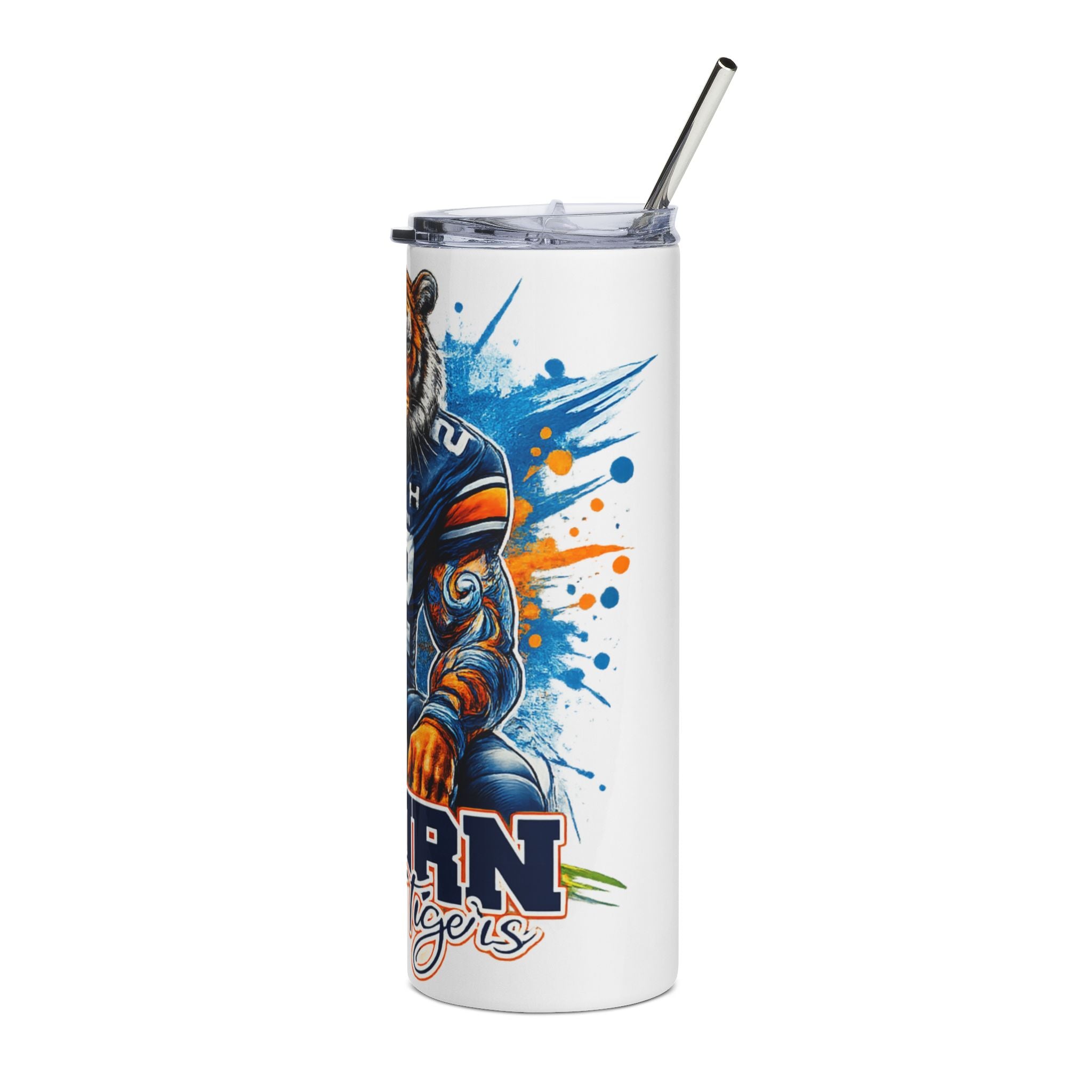 Auburn Tigers 20oz Stainless Steel Tumbler