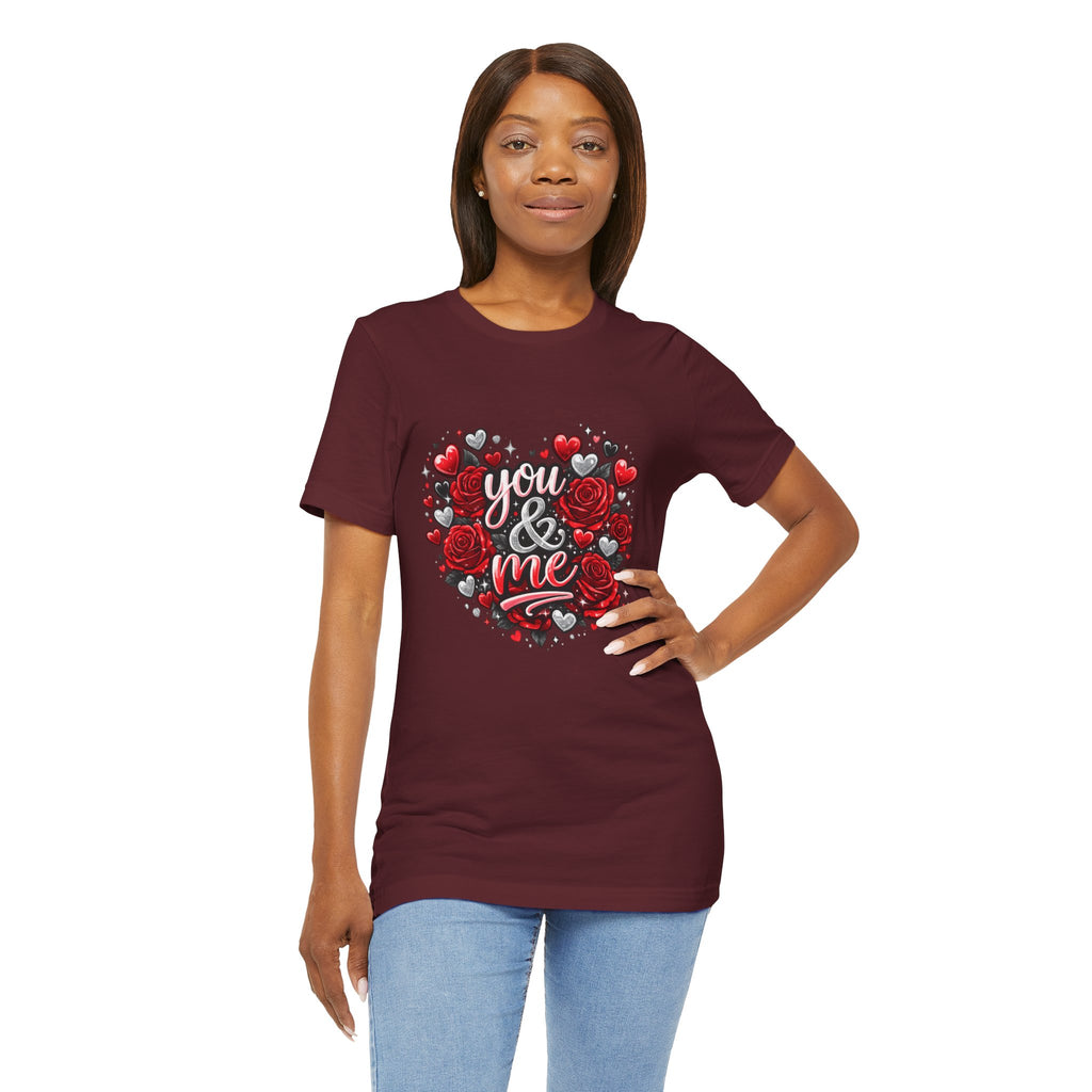 You & Me – Valentine's Day Rose T-Shirt