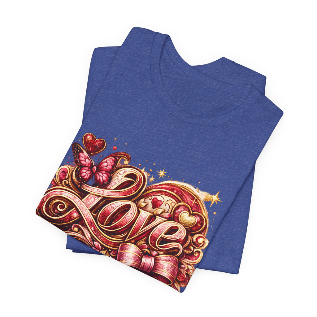Love – Butterfly & Bow Valentine's Day T-Shirt