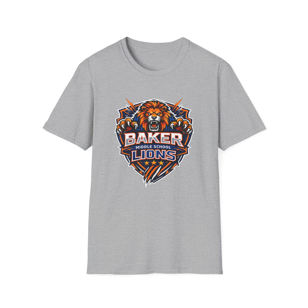 Baker Middle School Lions T-Shirt | School Spirit Tee | Lions Pride Graphic Tee