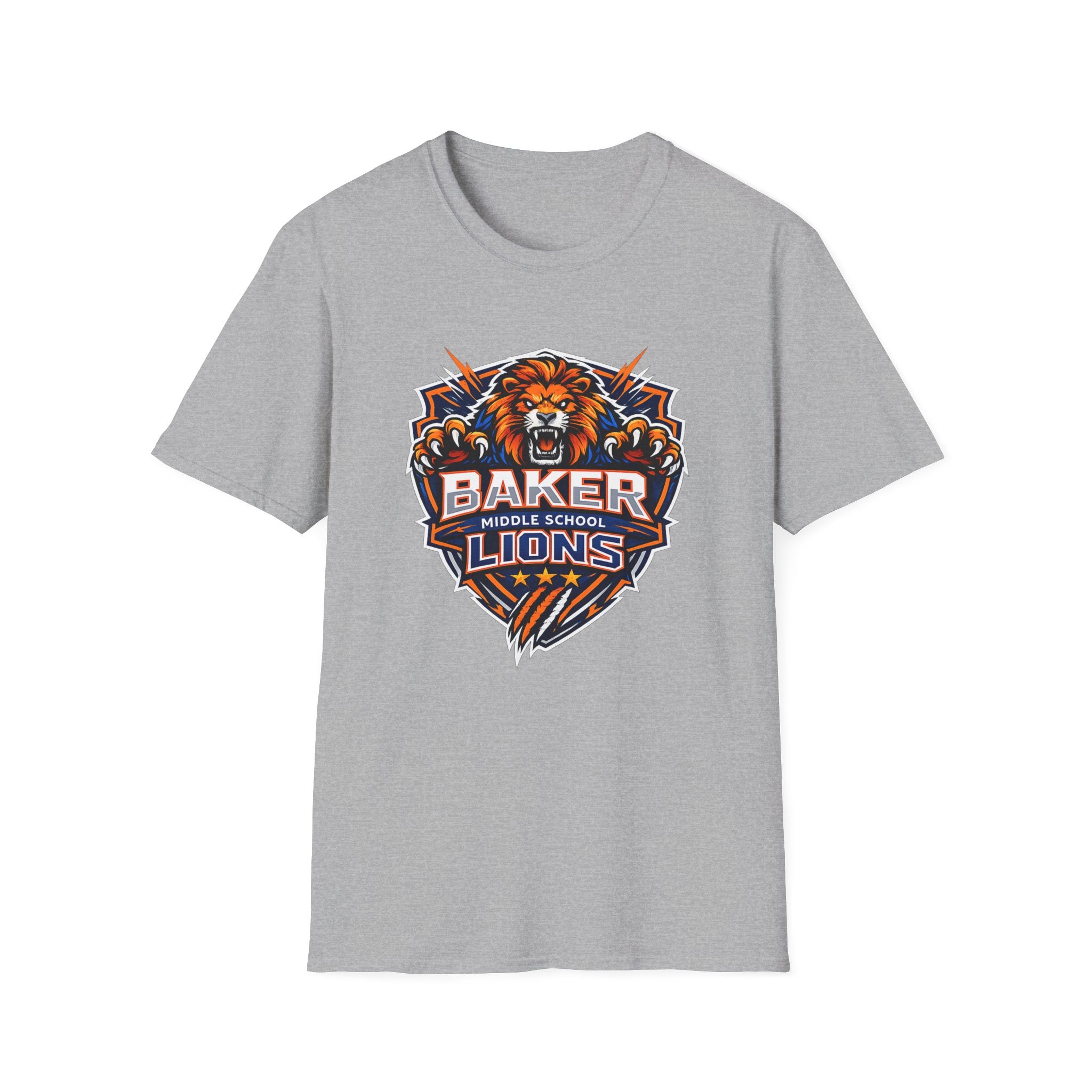 Baker Middle School Lions T-Shirt | School Spirit Tee | Lions Pride Graphic Tee