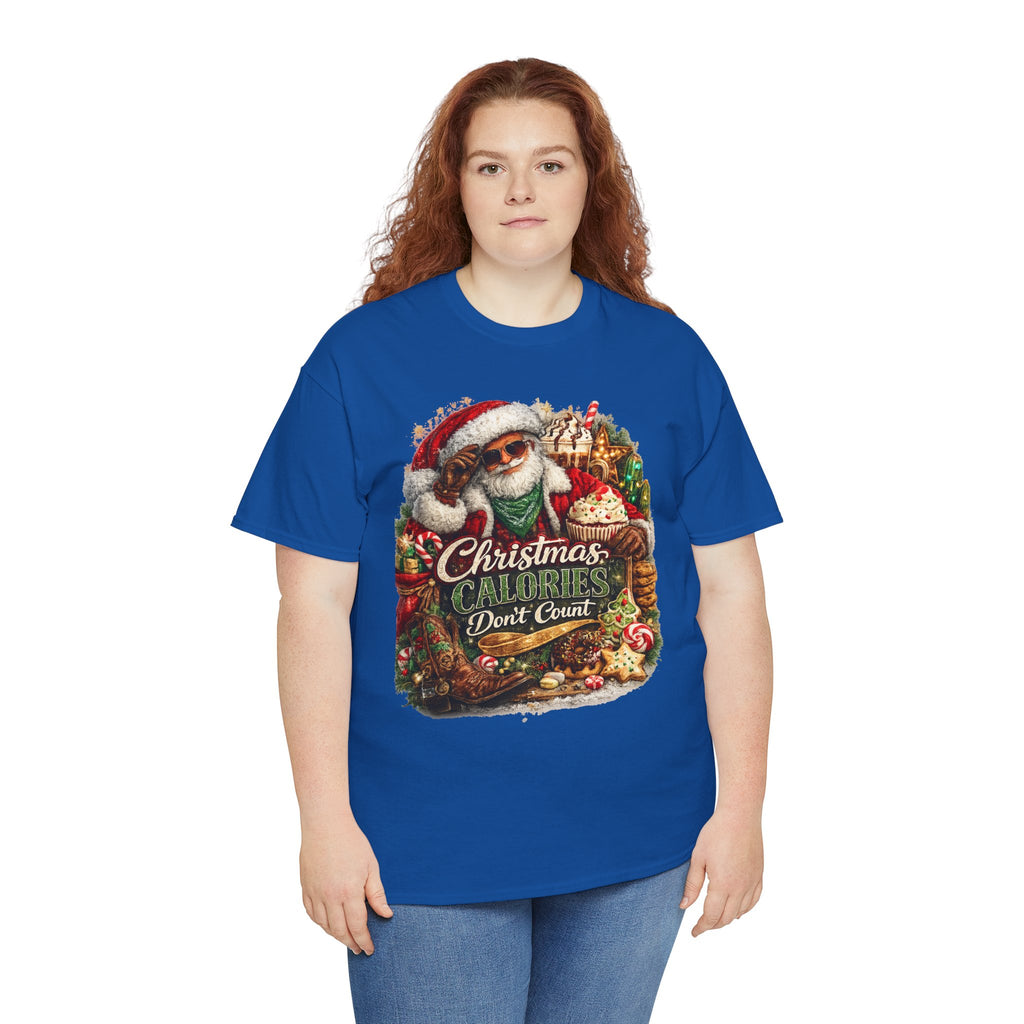 Christmas Calories Don't Count Shirt – Funny Holiday Tee | Christmas Foodie Gift