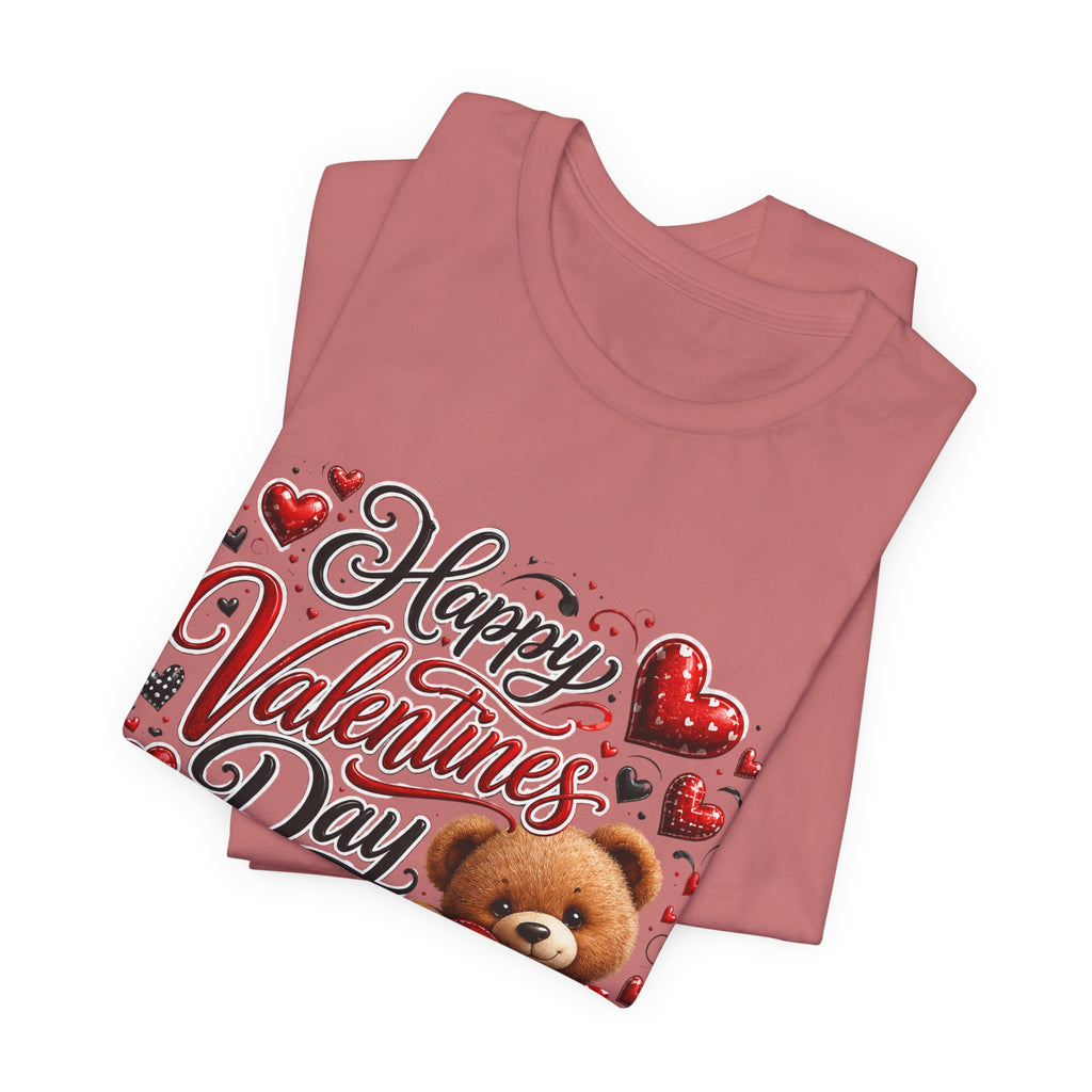 Happy Valentine's Day Teddy Bear – Sweet Valentine T-Shirt