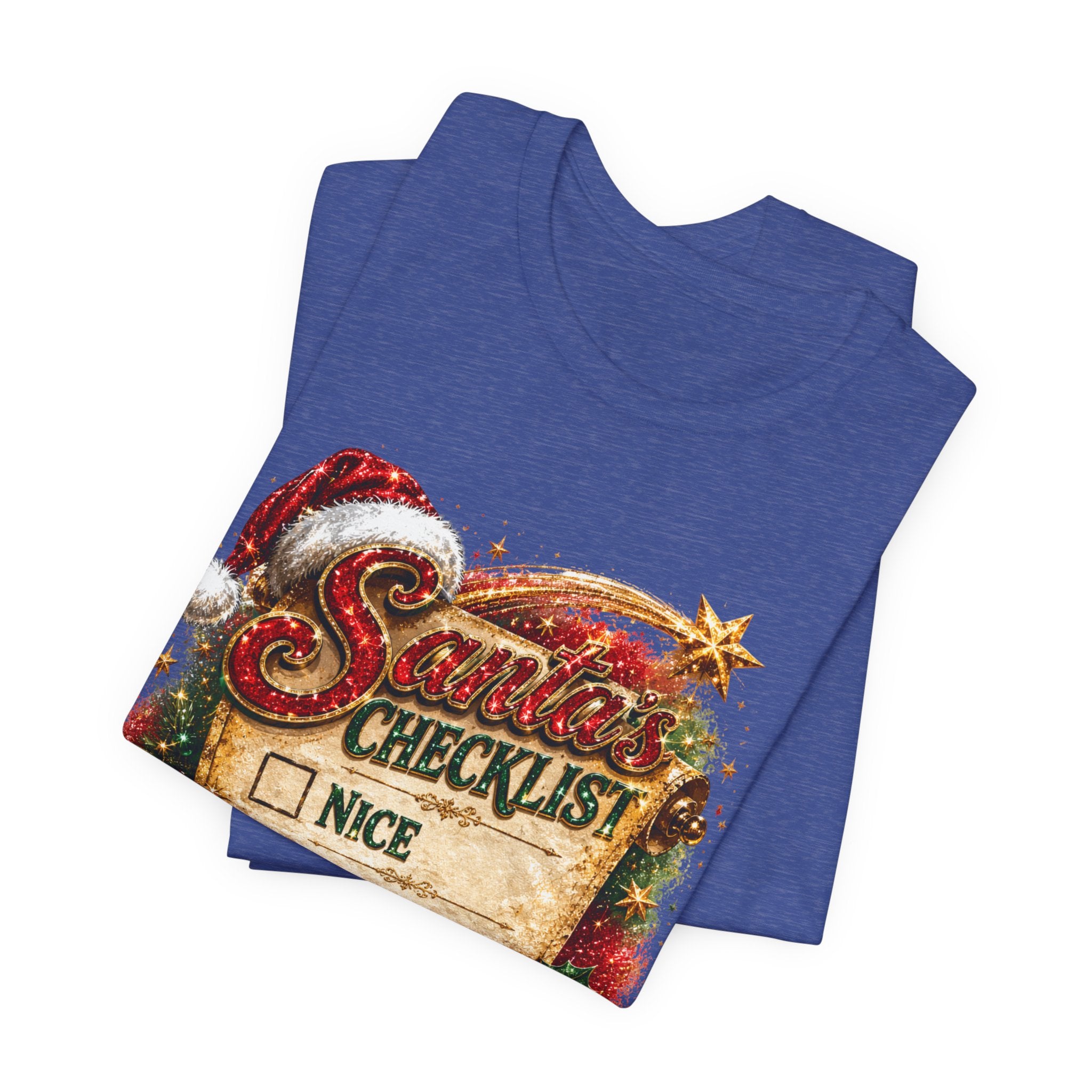 Santa's Checklist: Misunderstood – Funny Christmas T-Shirt
