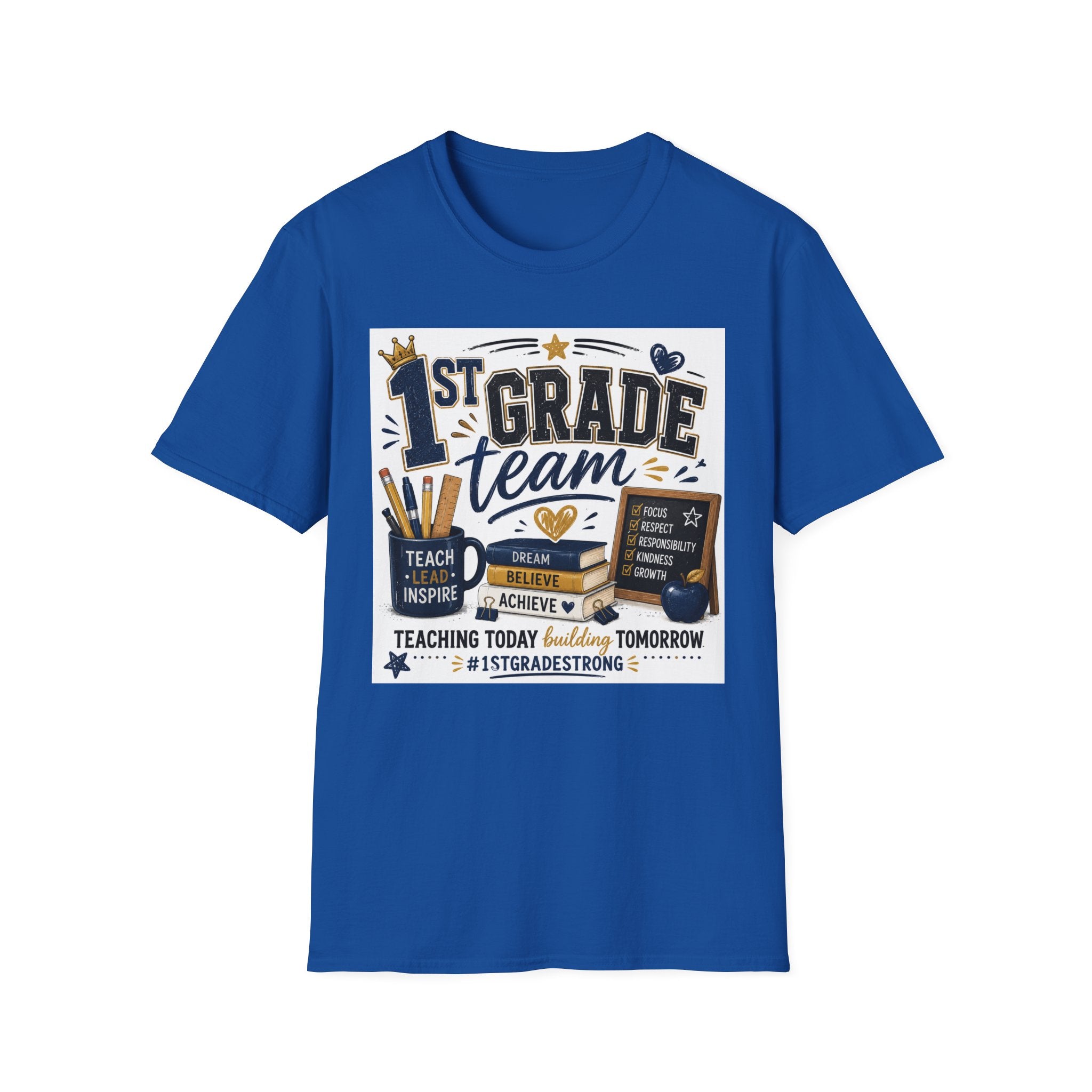 1st Grade Squad Unisex Graphic Tee | Softstyle T-Shirt