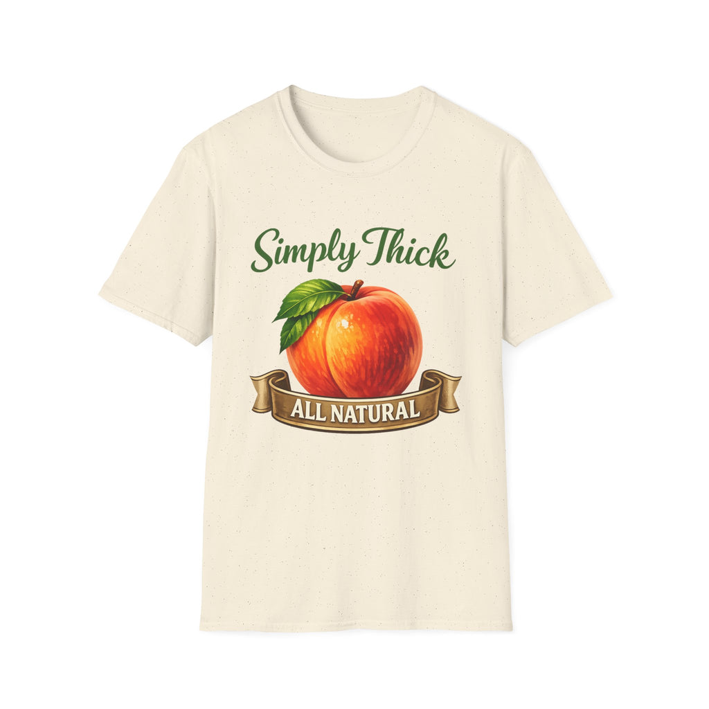 Simply Thick All Natural – Peach Graphic Tee