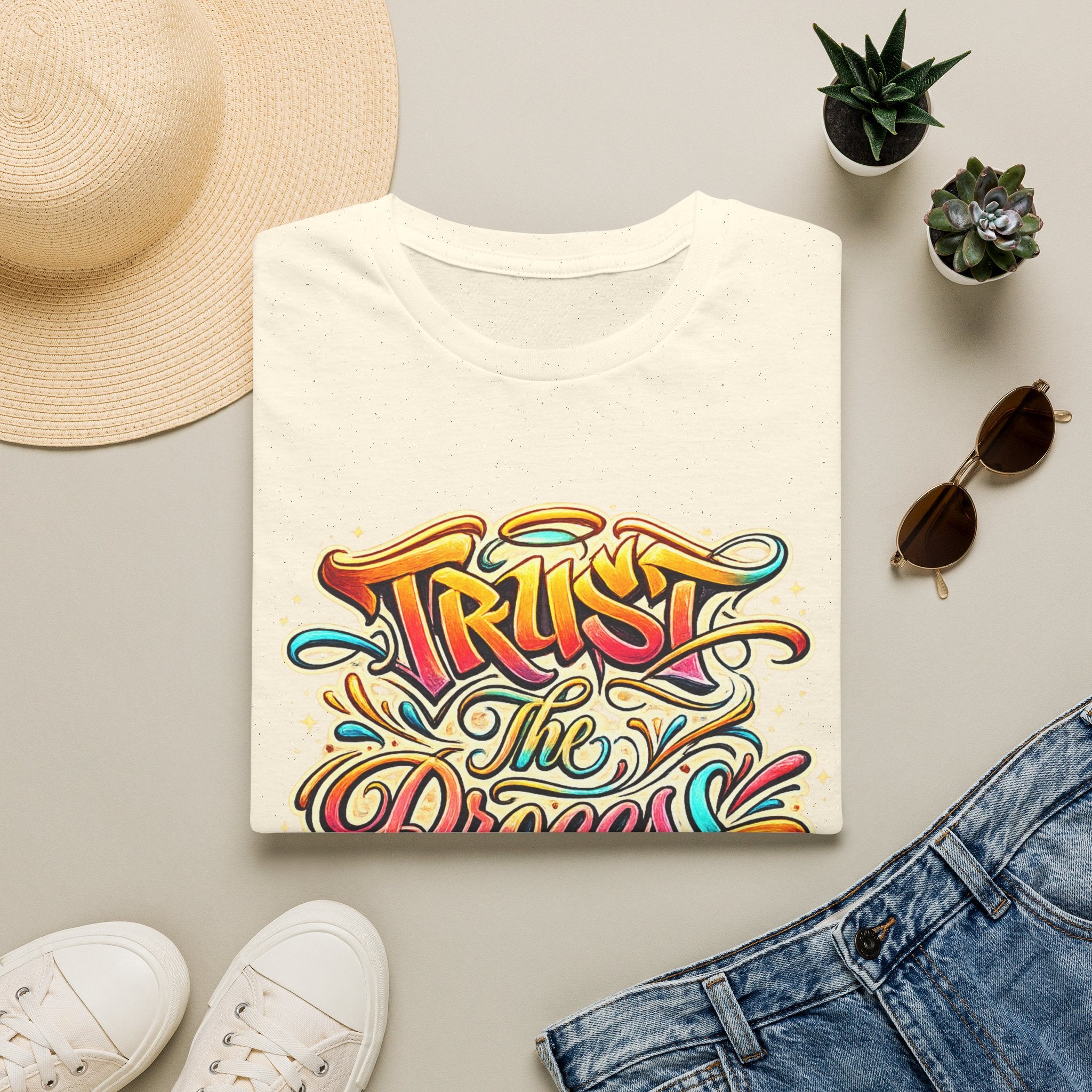 Trust The Process Tee – Colorful Edition