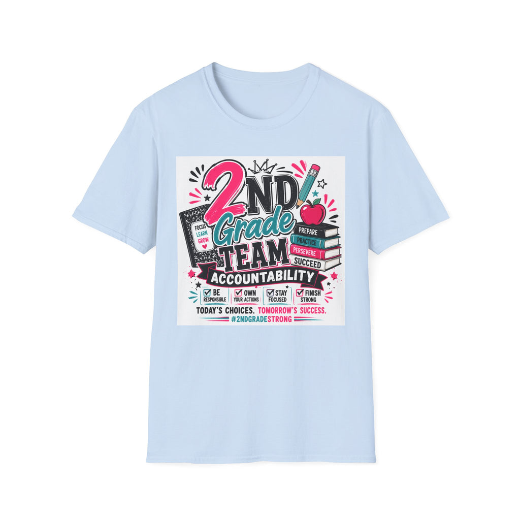 2nd Grade Team T-Shirt — Teacher Appreciation Back-to-School Tee